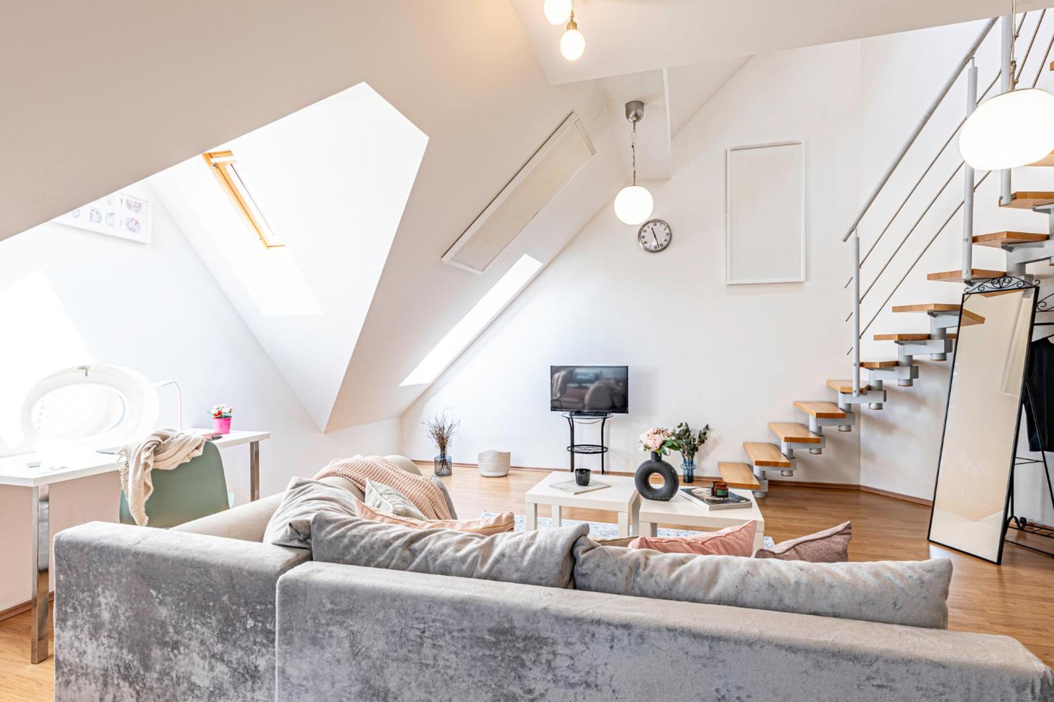 Prague Days - Airy Duplex with Terrace and AC