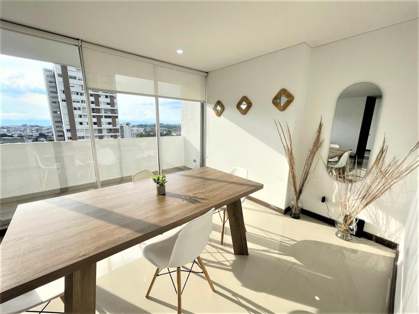 CH1204-Apartamento con linda vista en sector fundadores