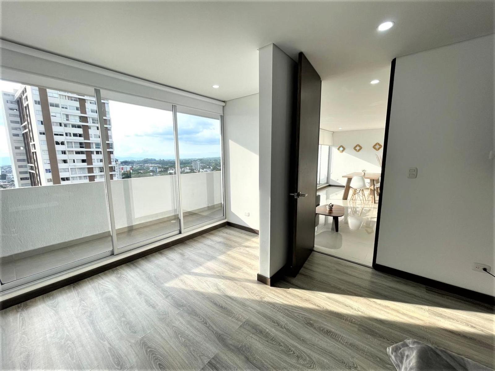 CH1204-Apartamento con linda vista en sector fundadores