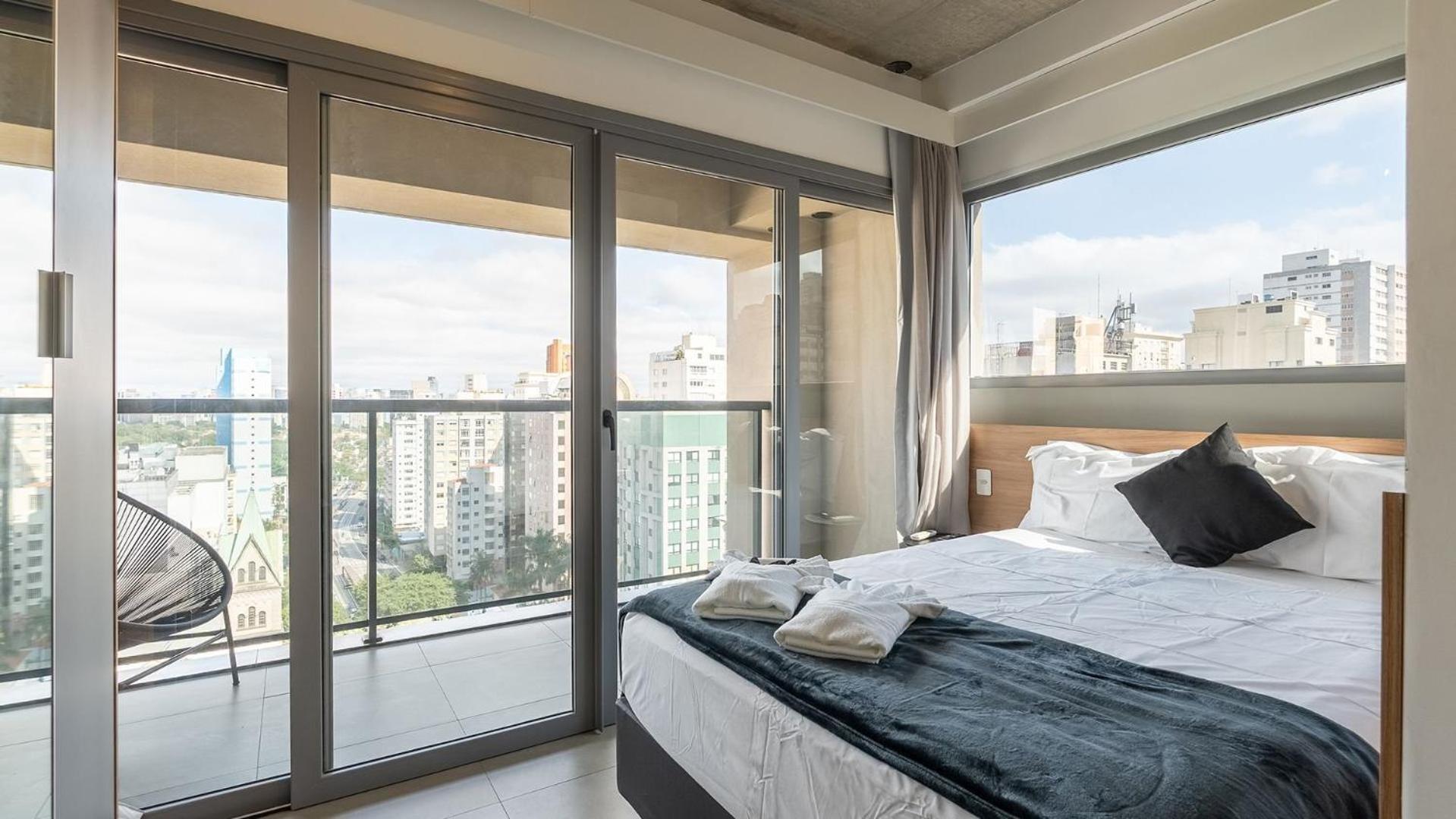 Experiência by Dabra House: Studios com Vista Panorâmica, Jardim Paulista!
