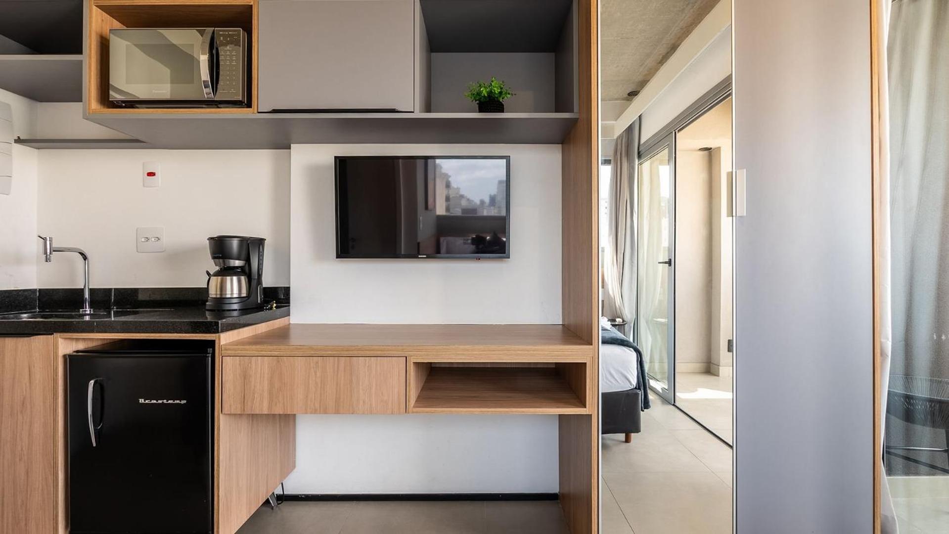 Experiência by Dabra House: Studios com Vista Panorâmica, Jardim Paulista!