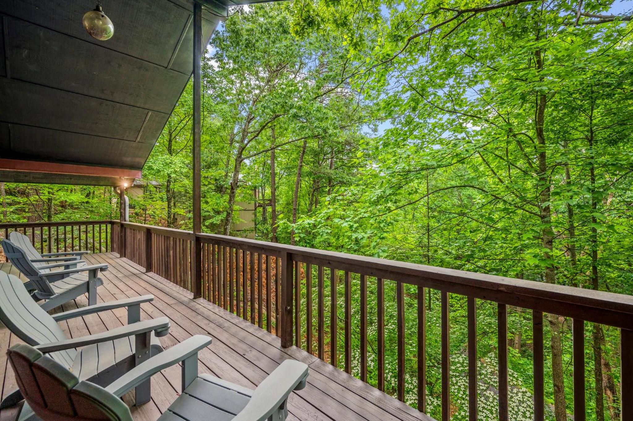 4BR Gatlinburg Cabin with Hot Tub & Fireplace view 4
