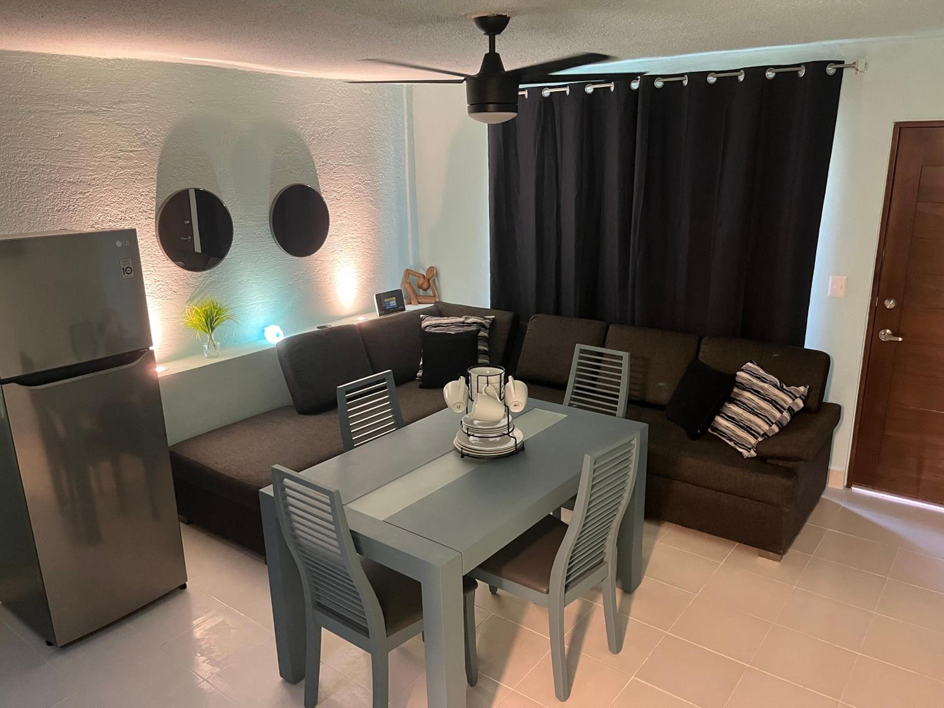 Departamento con playa en Cancun