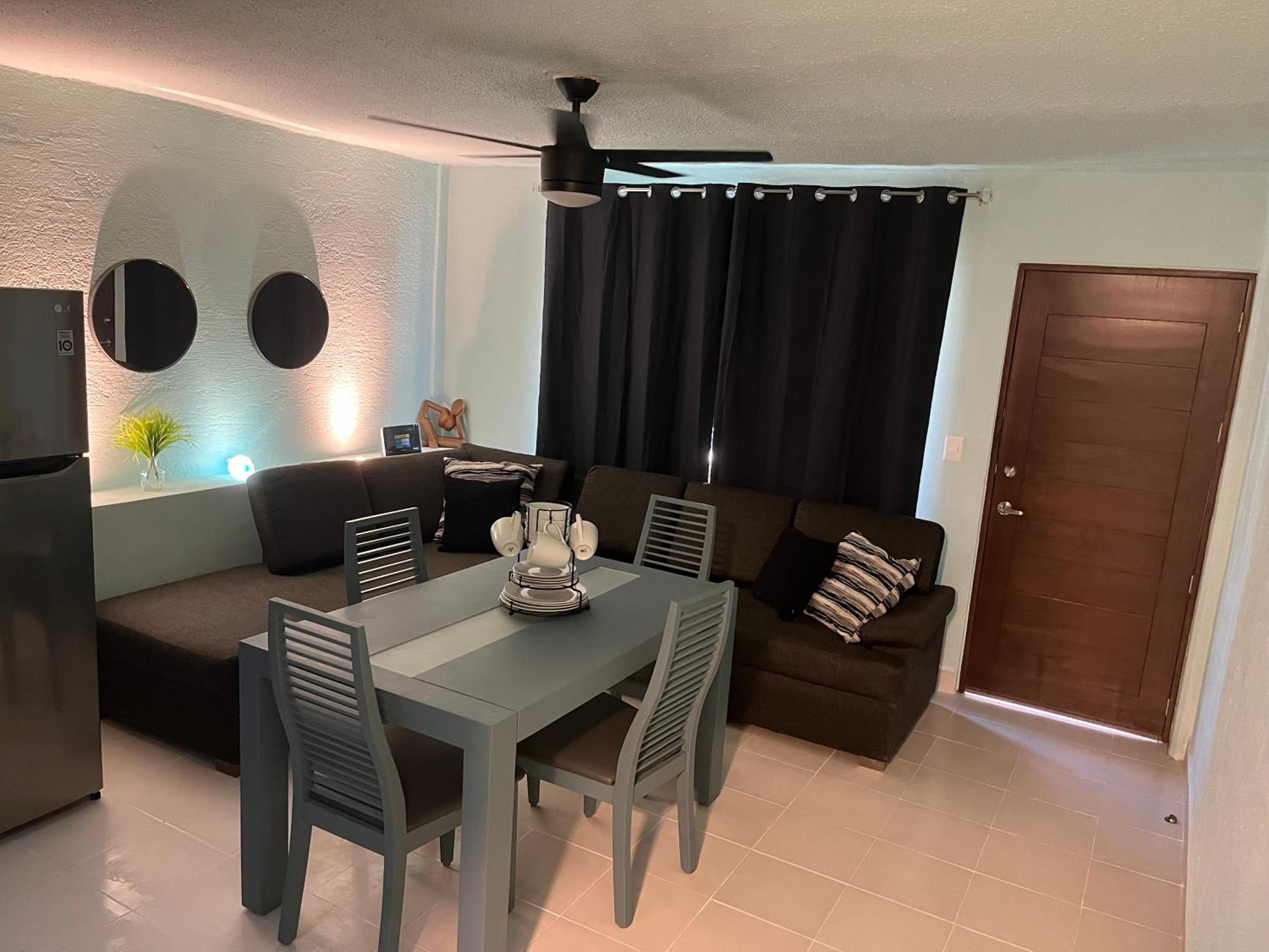 Departamento con playa en Cancun