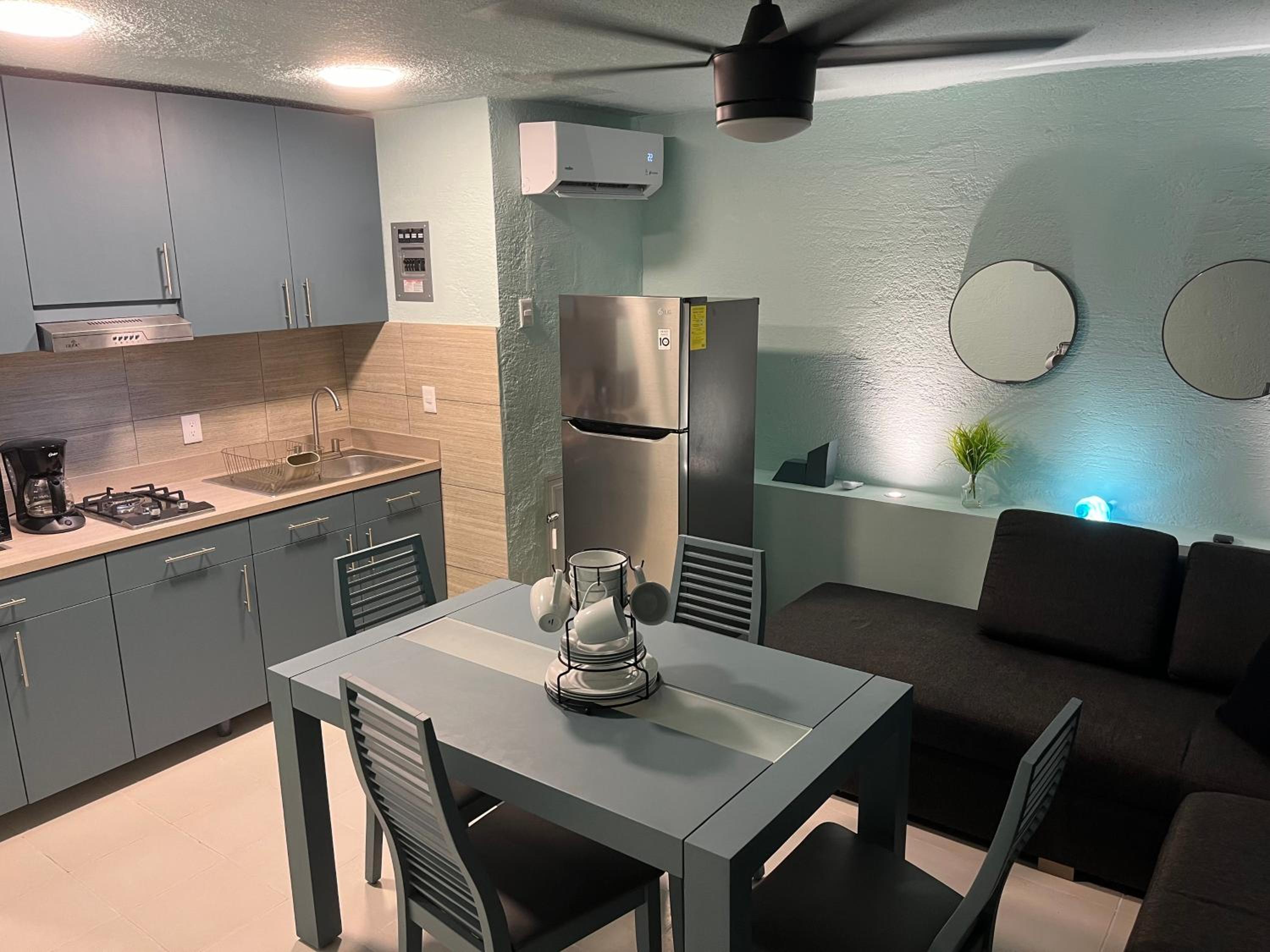 Departamento con playa en Cancun