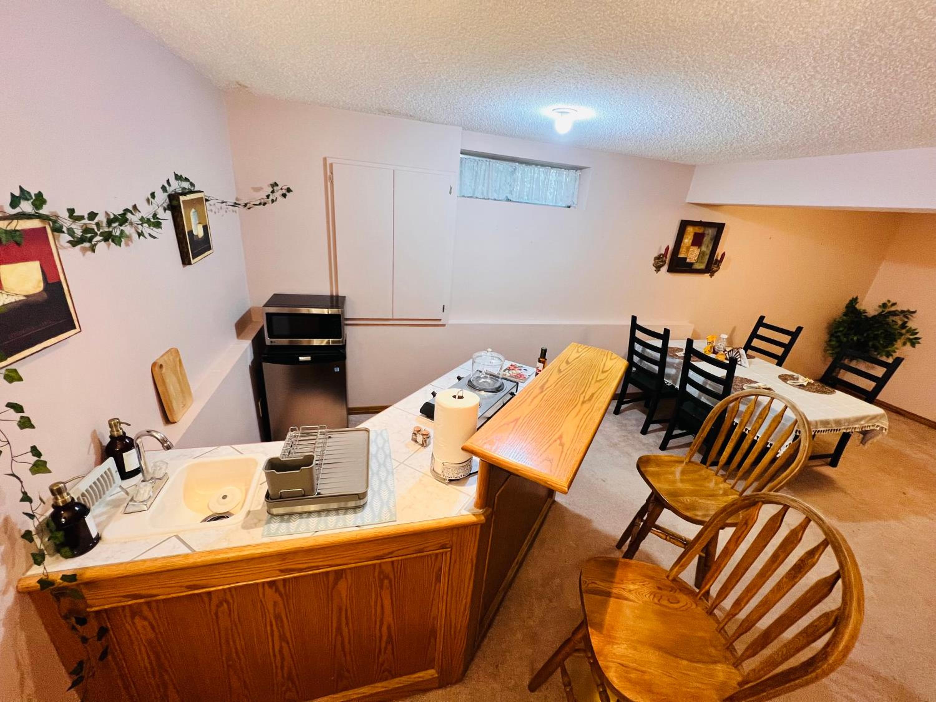 A classic Homely Basement suite!