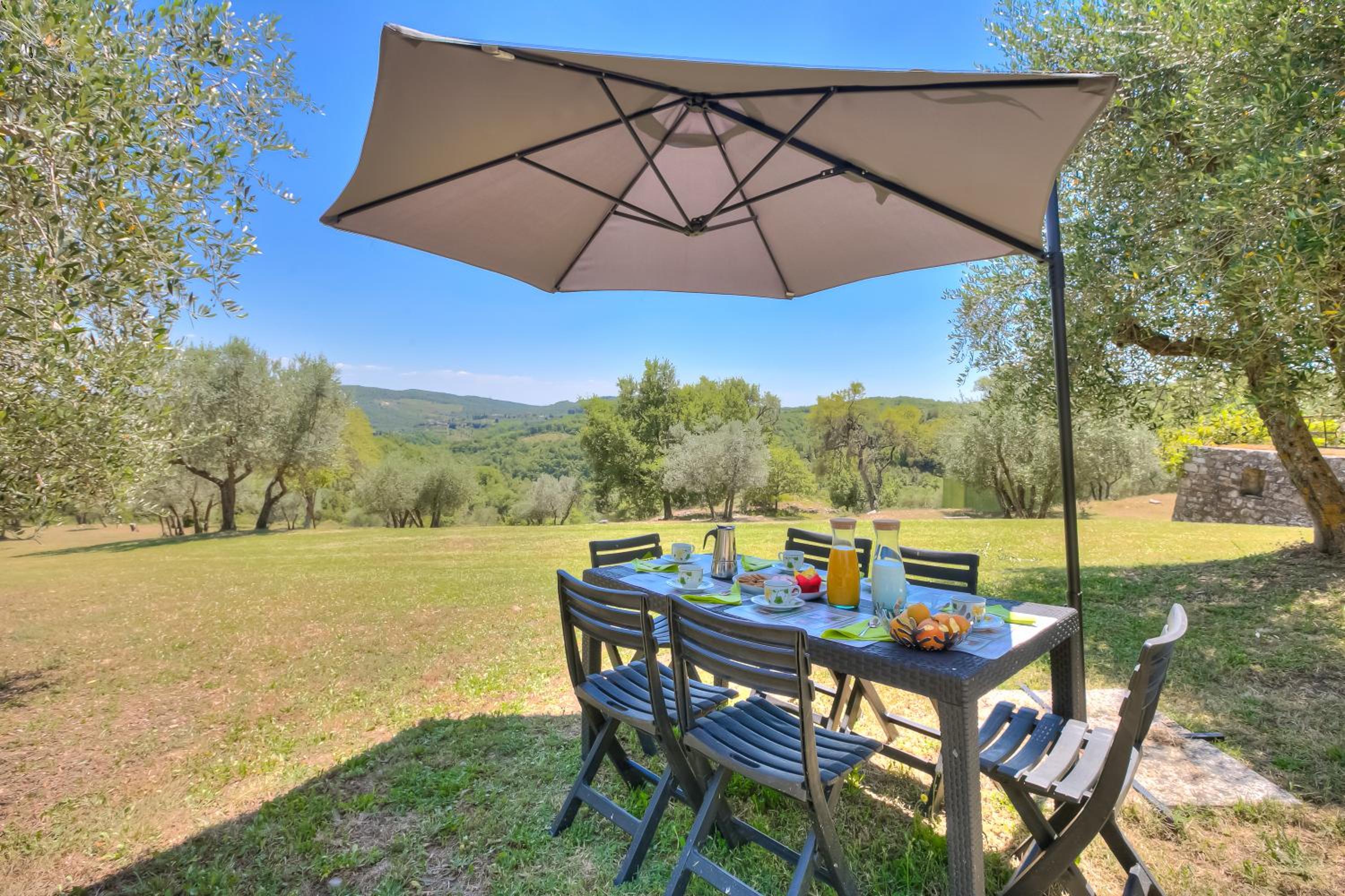 Fiore Di Mandorlo,Panoramic Chianti Hills - Happy Rentals