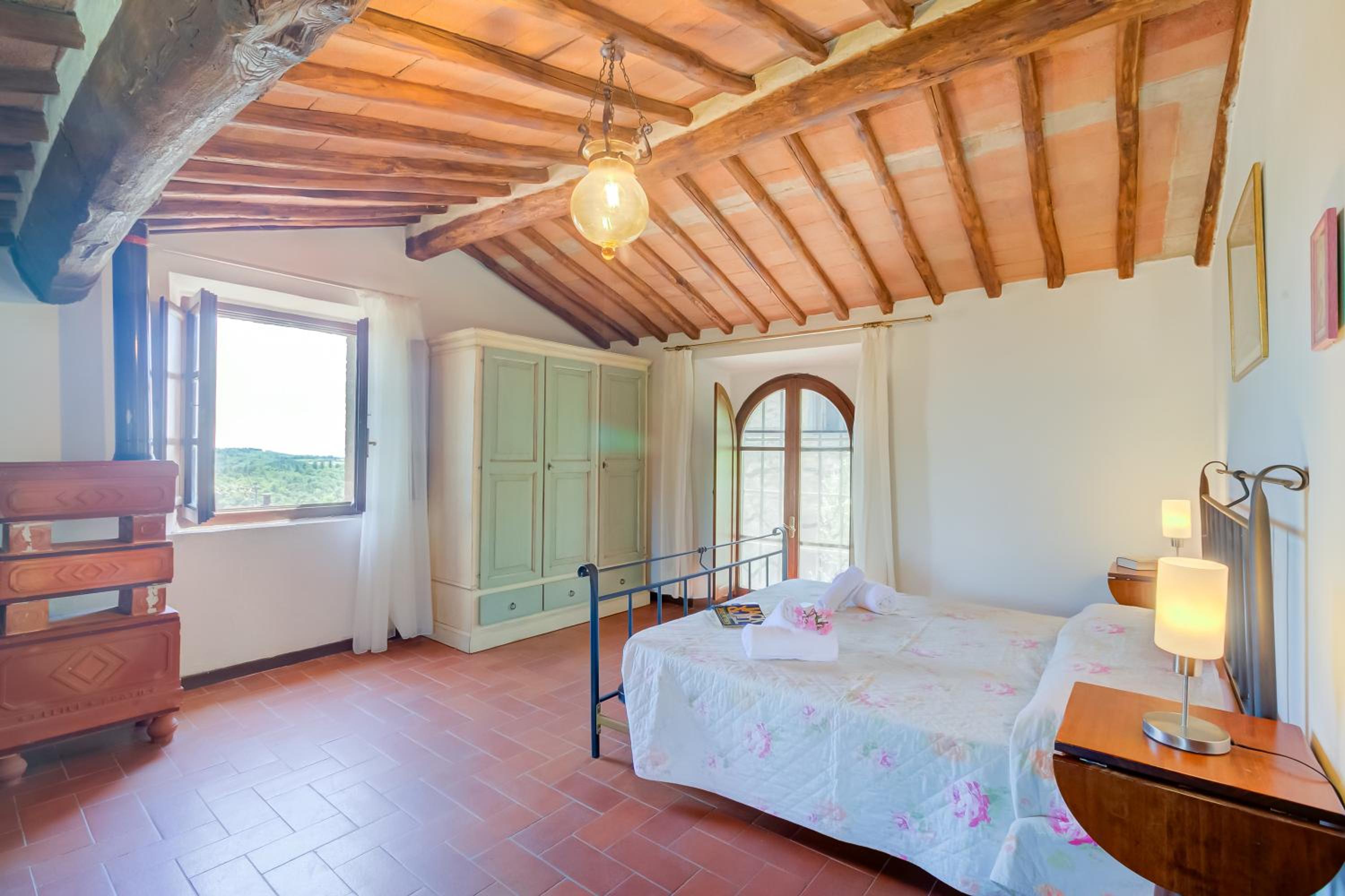 Fiore Di Mandorlo,Panoramic Chianti Hills - Happy Rentals