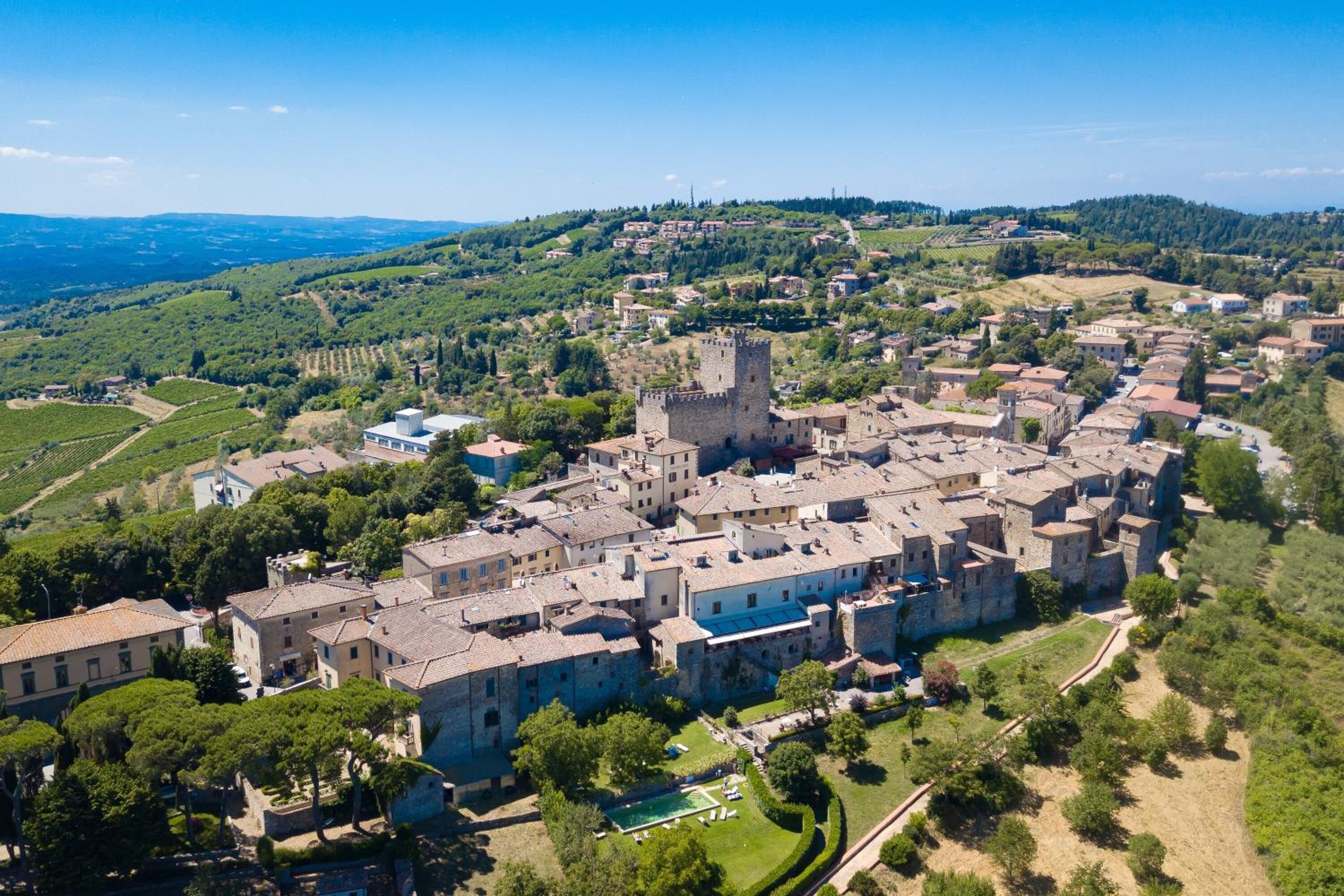Fiore Di Mandorlo,Panoramic Chianti Hills - Happy Rentals