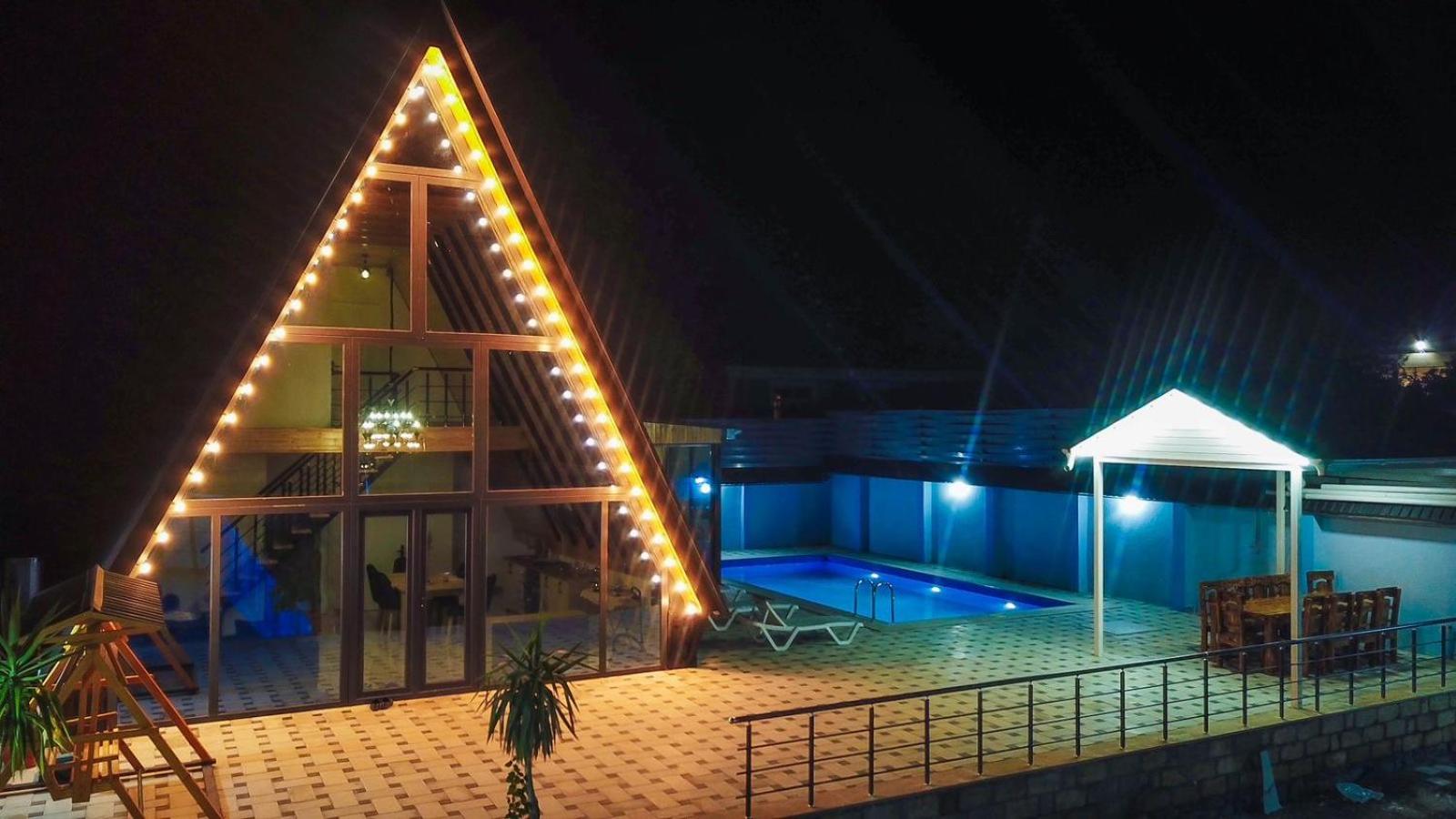 A-Frame Villa in Gabala with Garden & FREE Airport shuttle