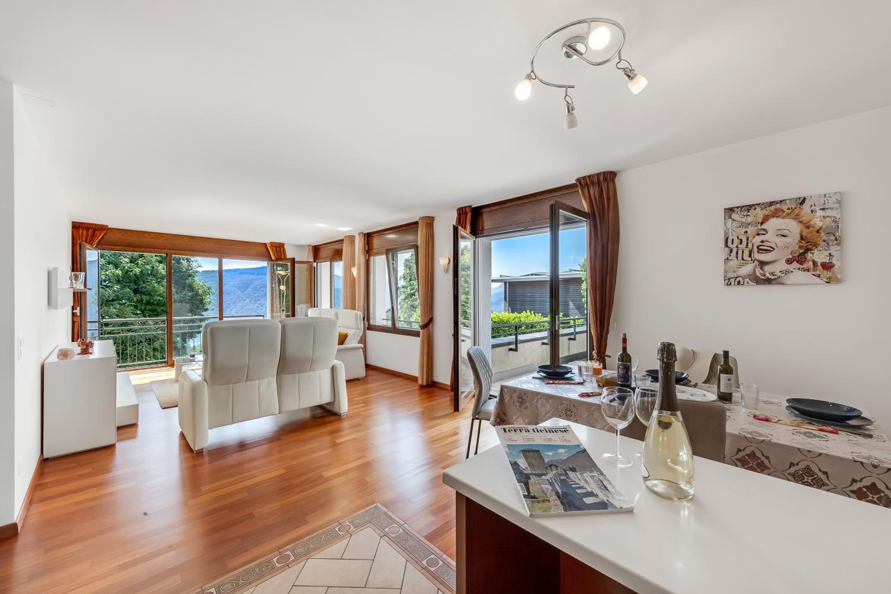 Vernate Lugano Lake Sweet View - Happy Rentals