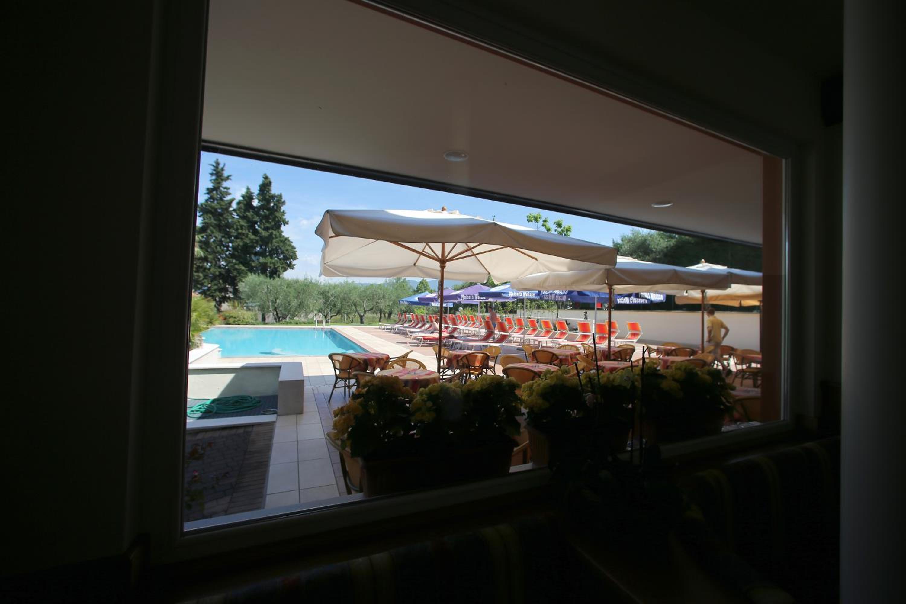 outdoor BBQ area