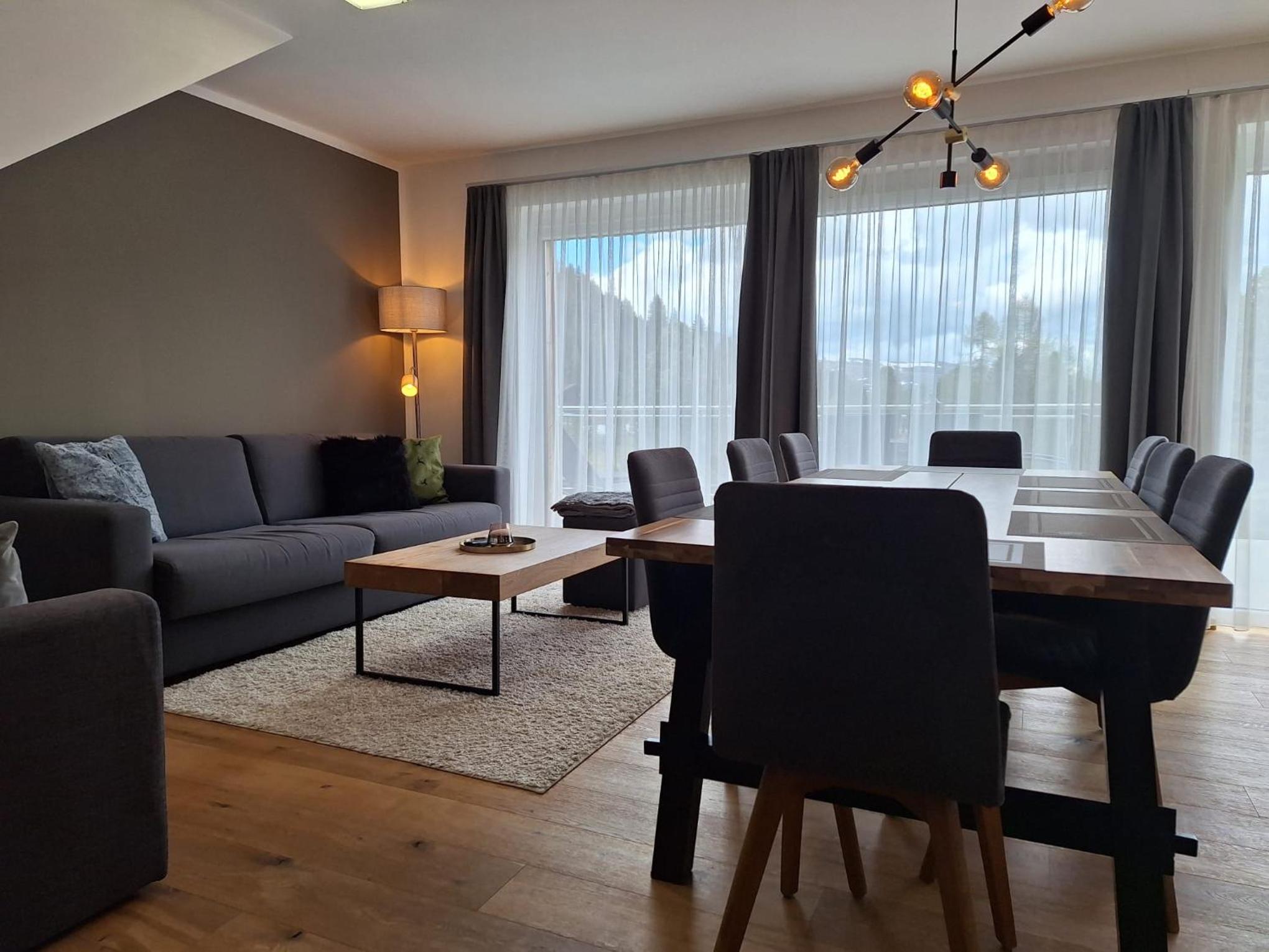 Luxescape-Chalet Apartement Almzeit-Wandern-Traumaussicht-Sauna-Naturschutzgebiet