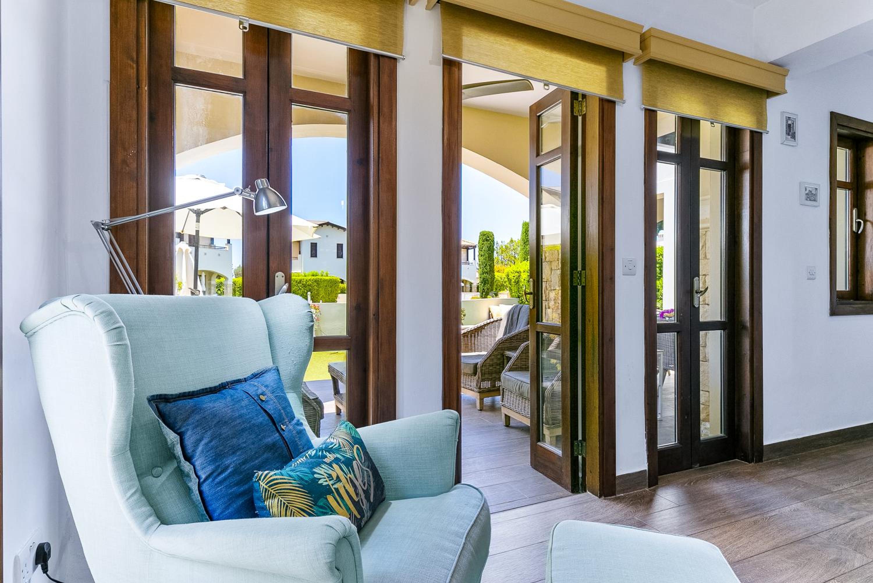 Junior Villa Zeus, hot tub and communal pool, Aphrodite Hills