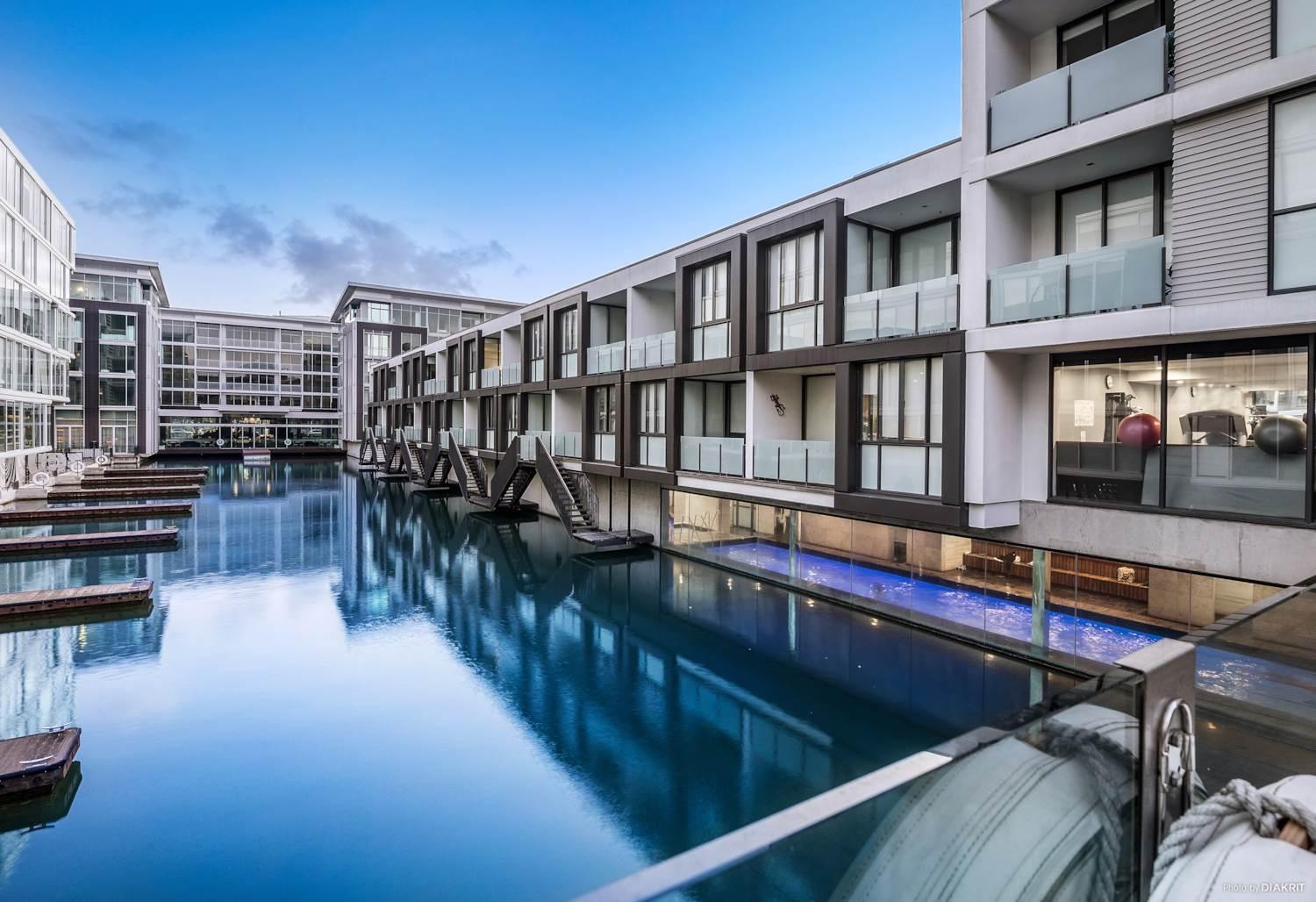 Pavilions Marina Apartment 102 - Wynyard Quarter Viaduct Harbour view 2