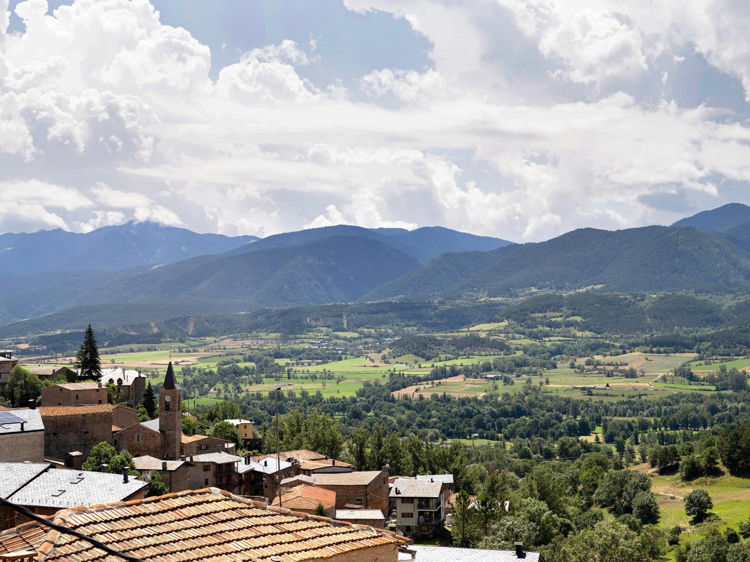 Chalet de montaña con vistas