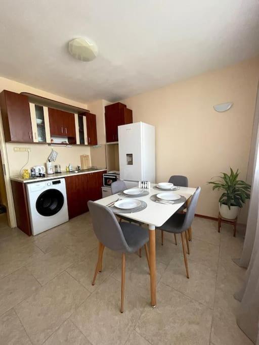 Lovita suite with a garage