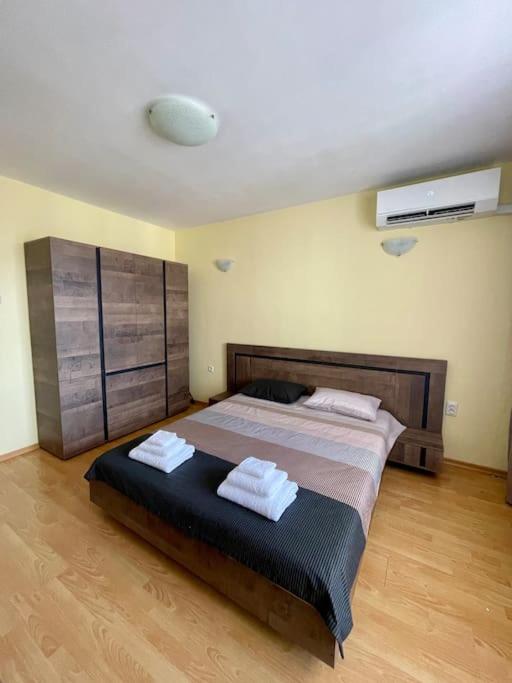 Lovita suite with a garage