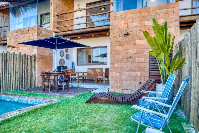 Casa piscina privativa e vista-mar - Milagres