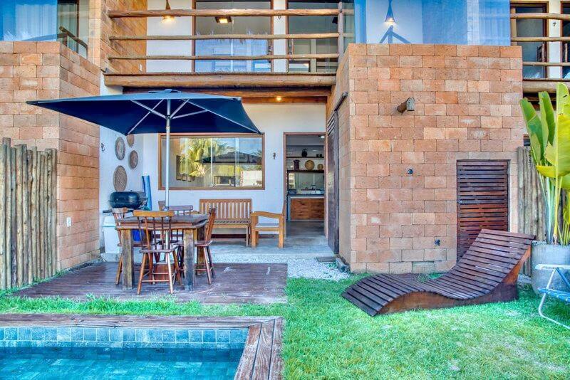 Casa piscina privativa e vista-mar - Milagres