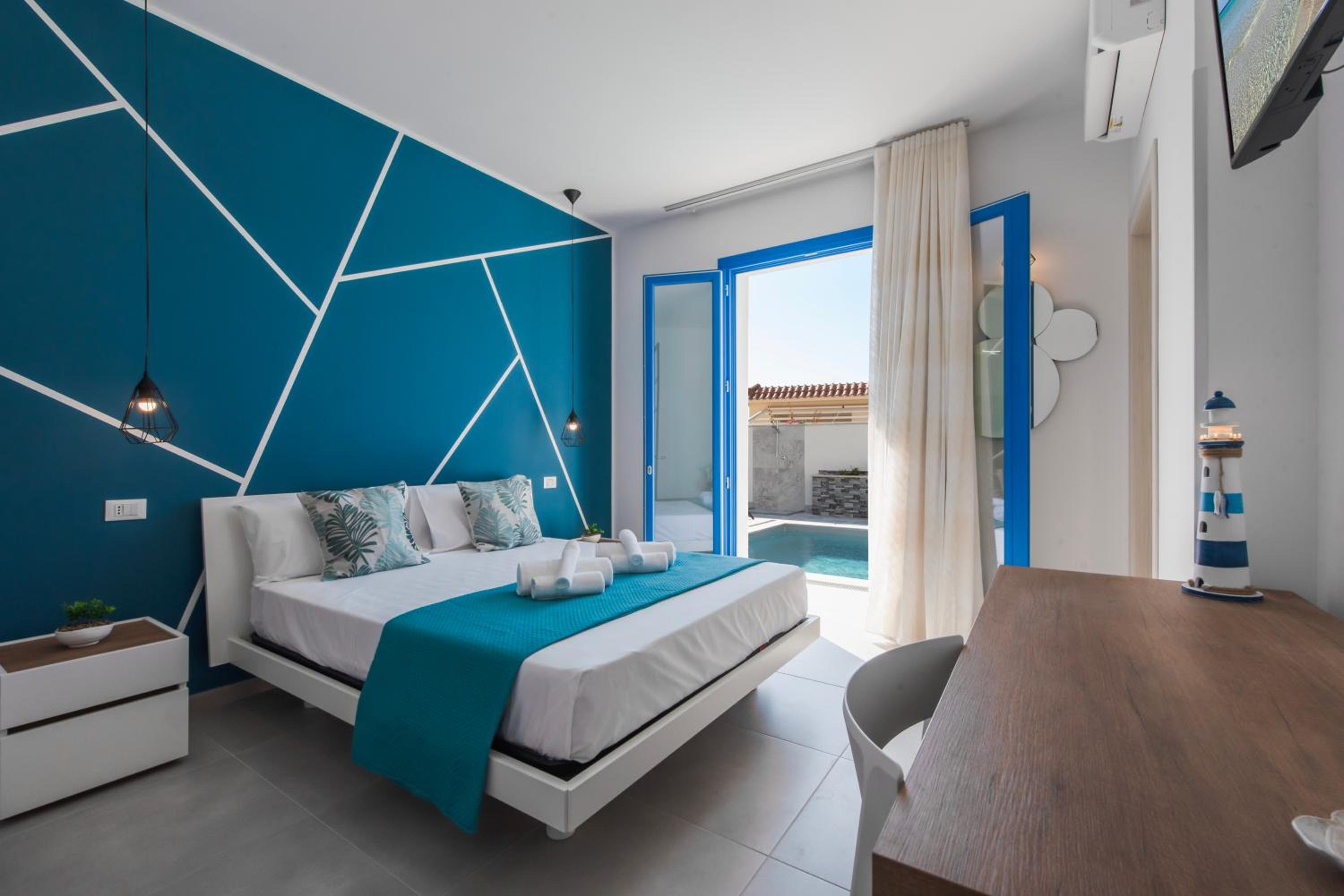 Bed and Breakfast Da Francesca en Castelluzzo — hotel room