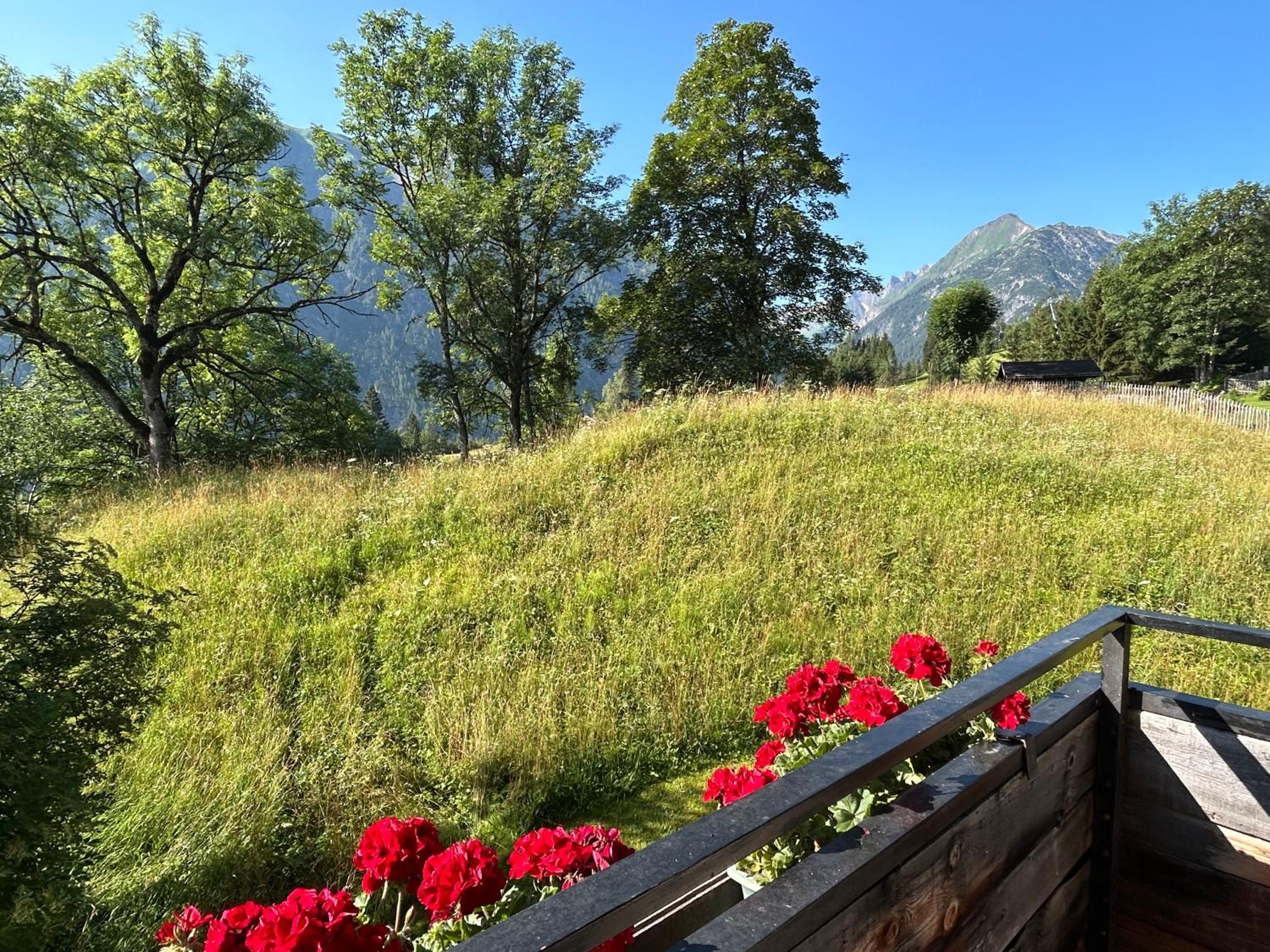 WOLF RETREAT Apartments im Lechtal davor Appartementhaus Michaela
