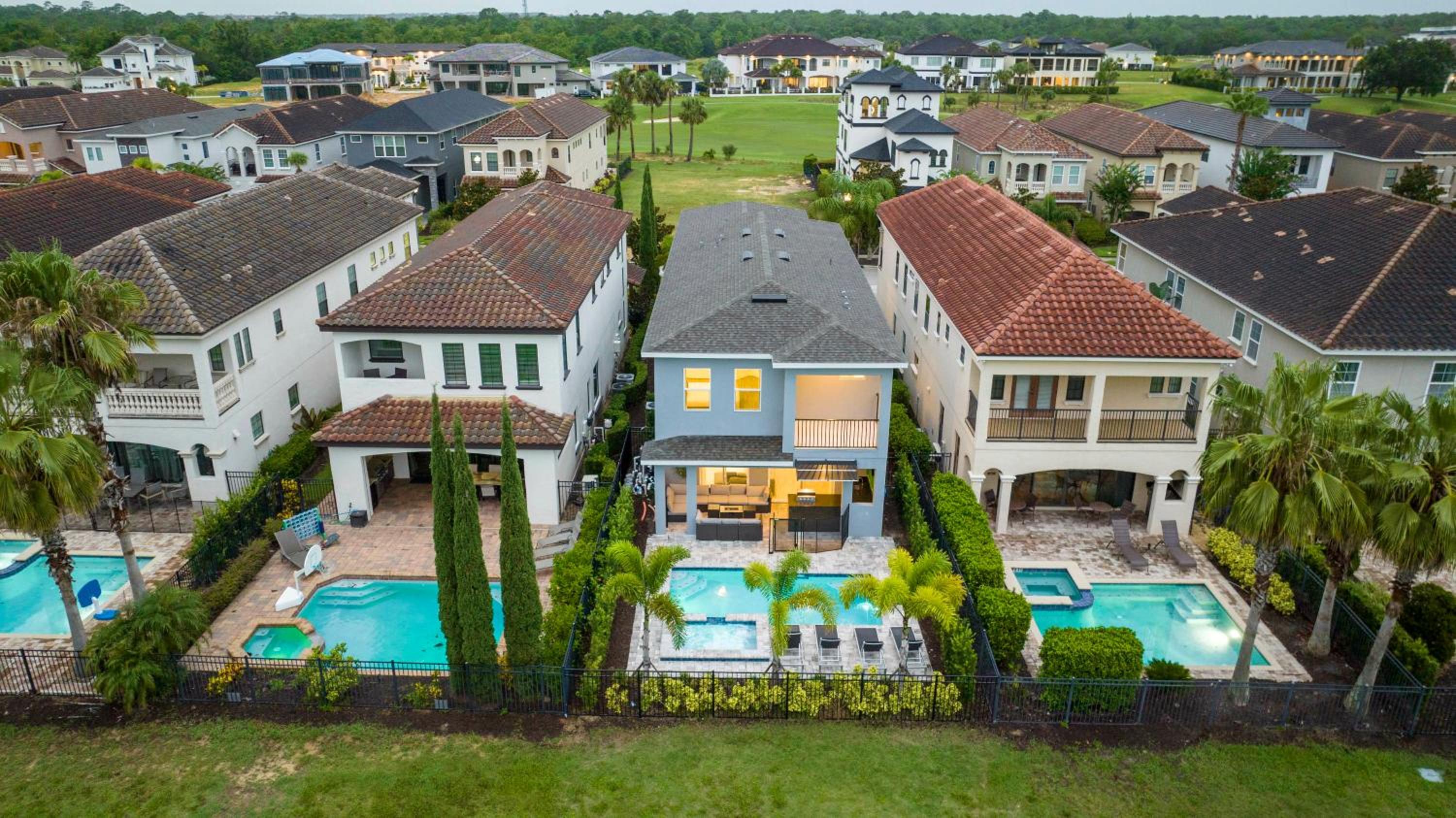 Luxury Oasis near Disney Pool Spa Game Rooms view 4