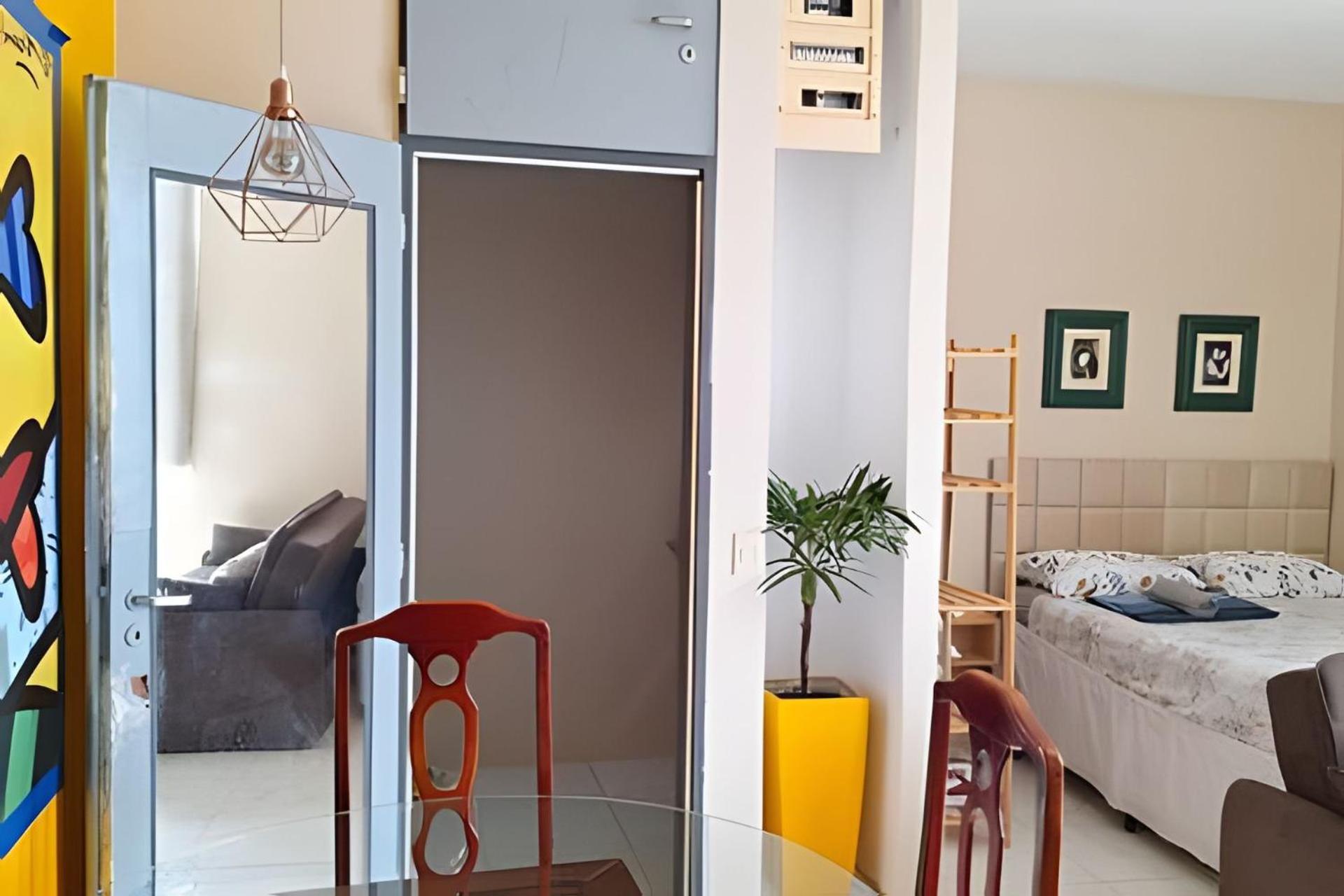 Apartamento com ar-condicionado