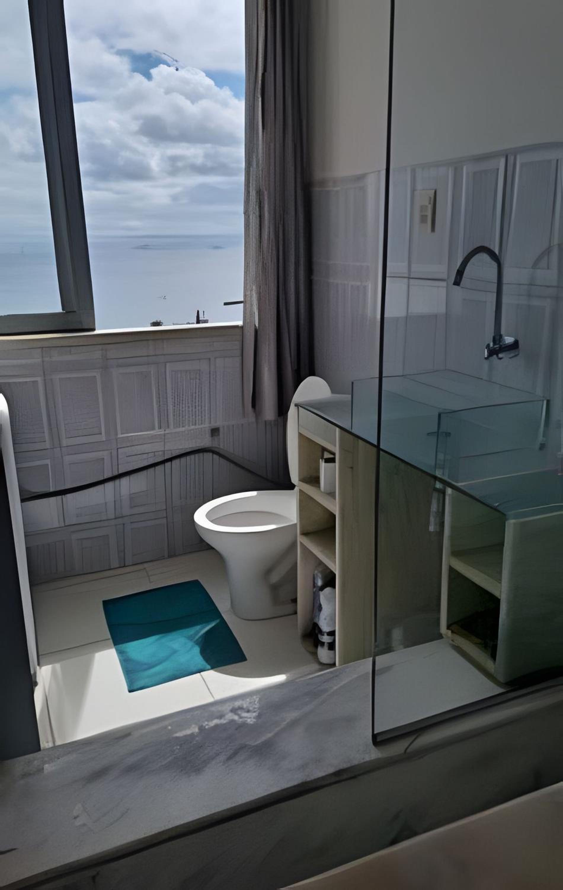 Apartamento com ar-condicionado