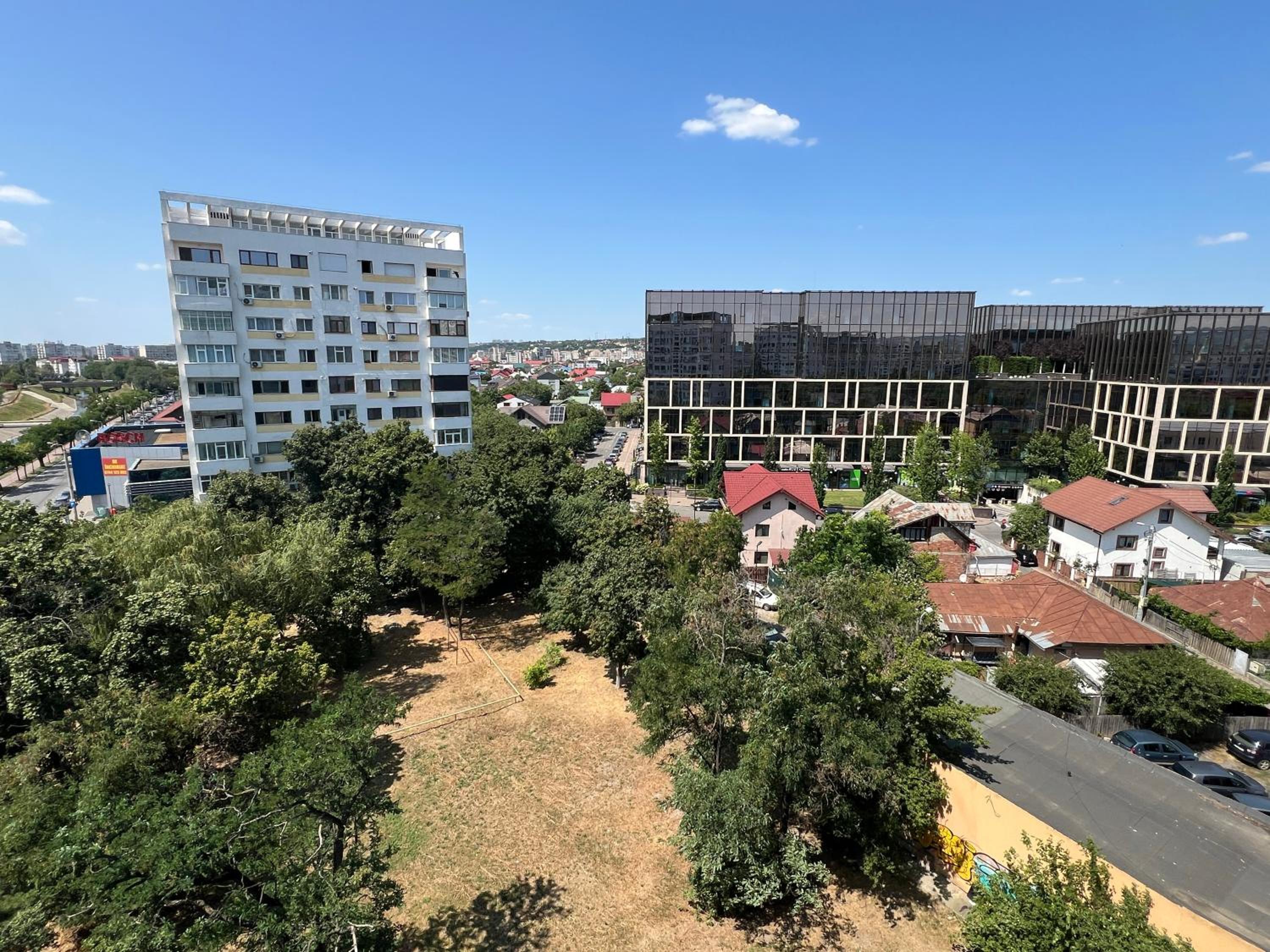 Central Office View with Parking