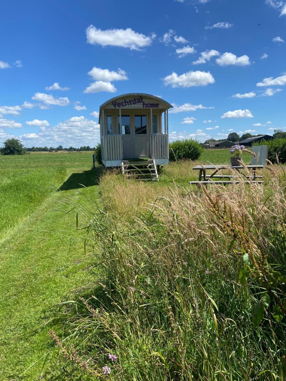 Pipowagen op Camperplaats Vechtdal
