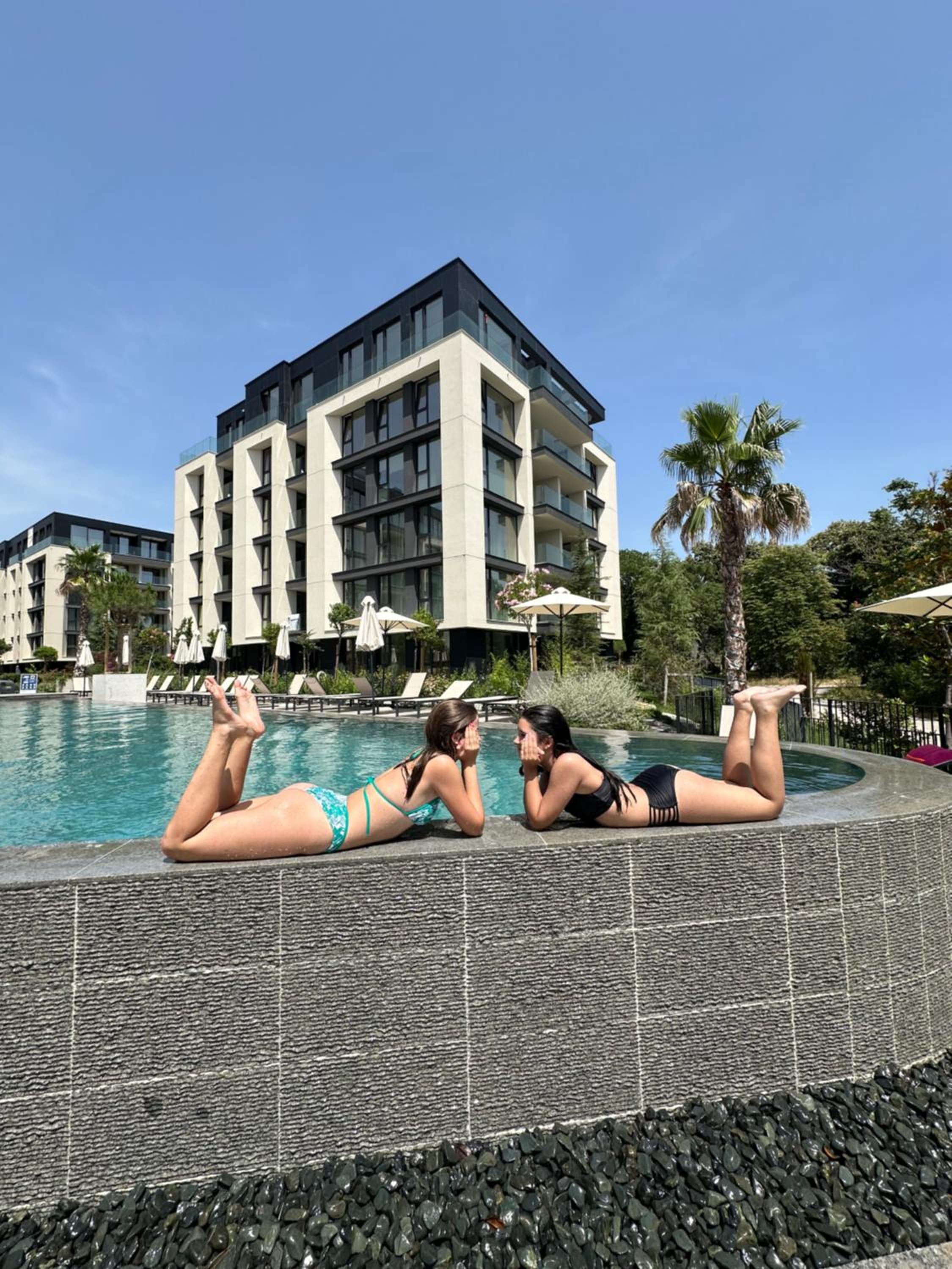 Boutique luxury apartment Azur Deluxe resort On the beach