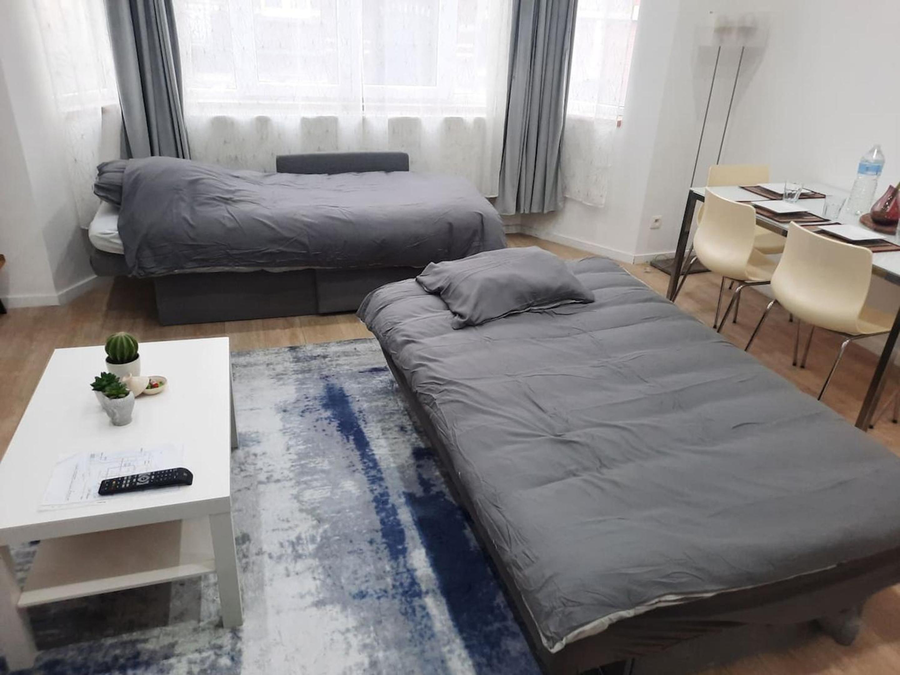 Modern Apartment in Molenbeek-Saint-Jean / 77 m² / Parking