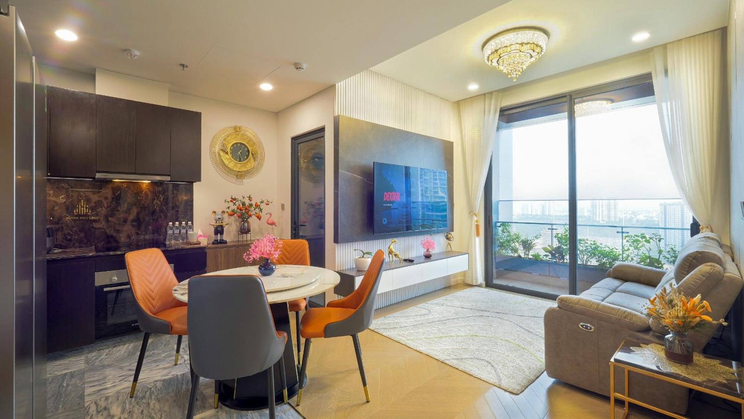 Modern 2 bedroom apartment in the Center of Thao Dien - Lumiere Riverside