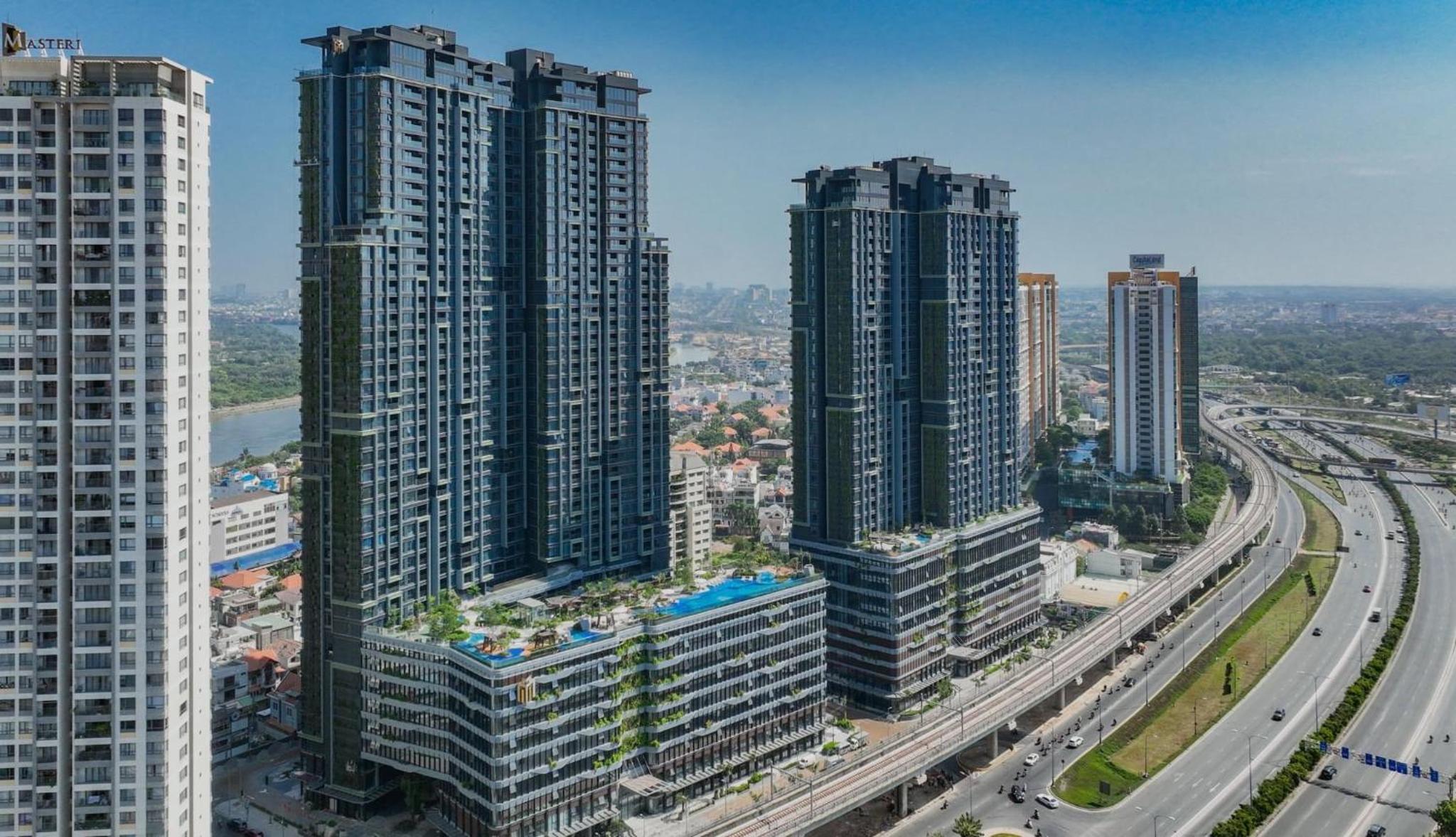 Modern 2 bedroom apartment in the Center of Thao Dien - Lumiere Riverside
