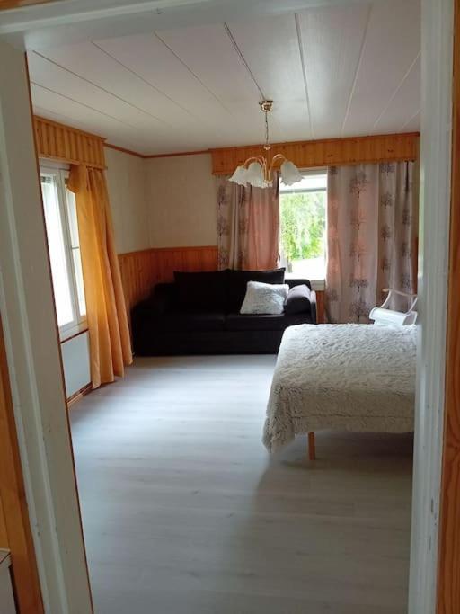 Tilava yksiö suurella puutarhalla
