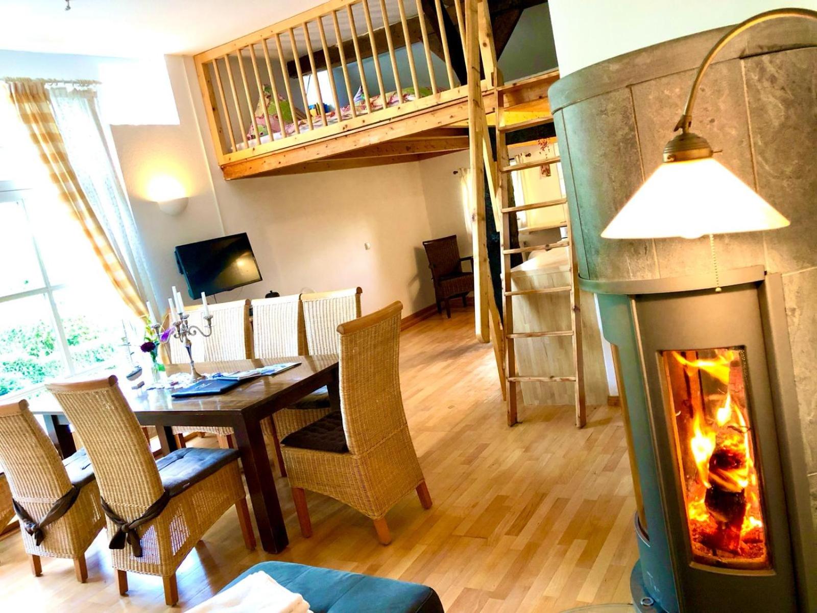 Altes Landhaus Oste, Appartement- Hotel mit Kamin