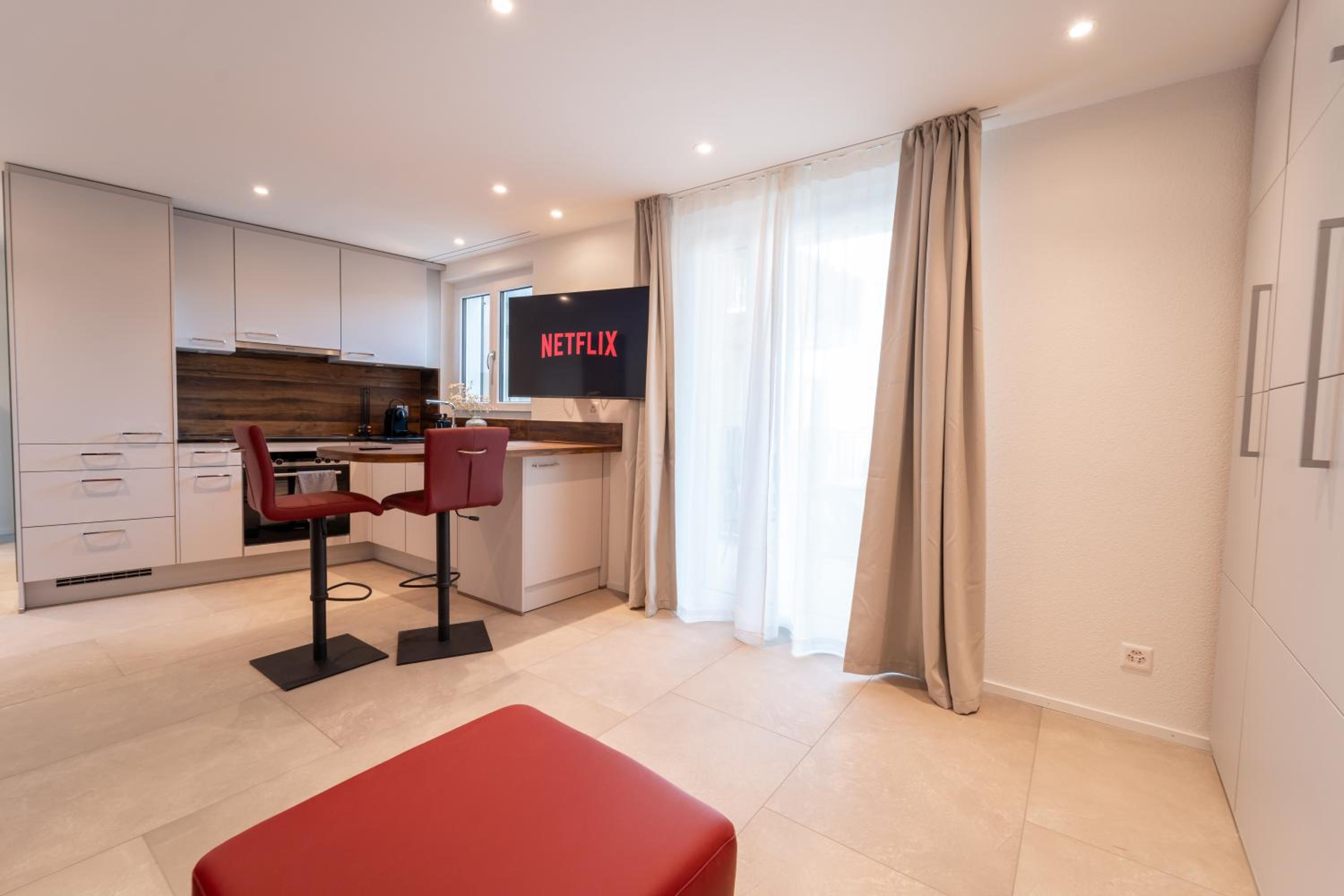 Kunstvolle Wohnung in der Stadt