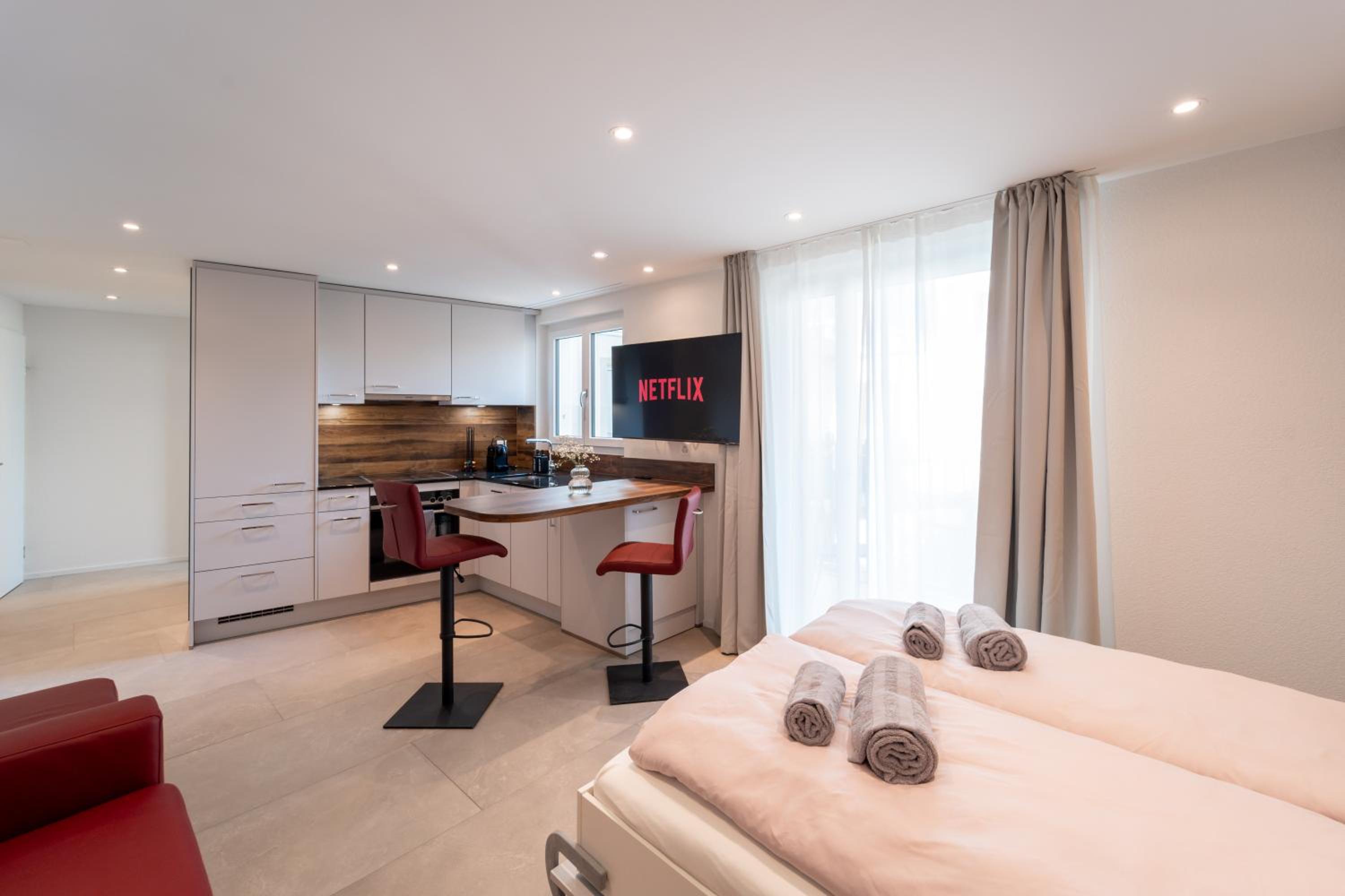 Kunstvolle Wohnung in der Stadt