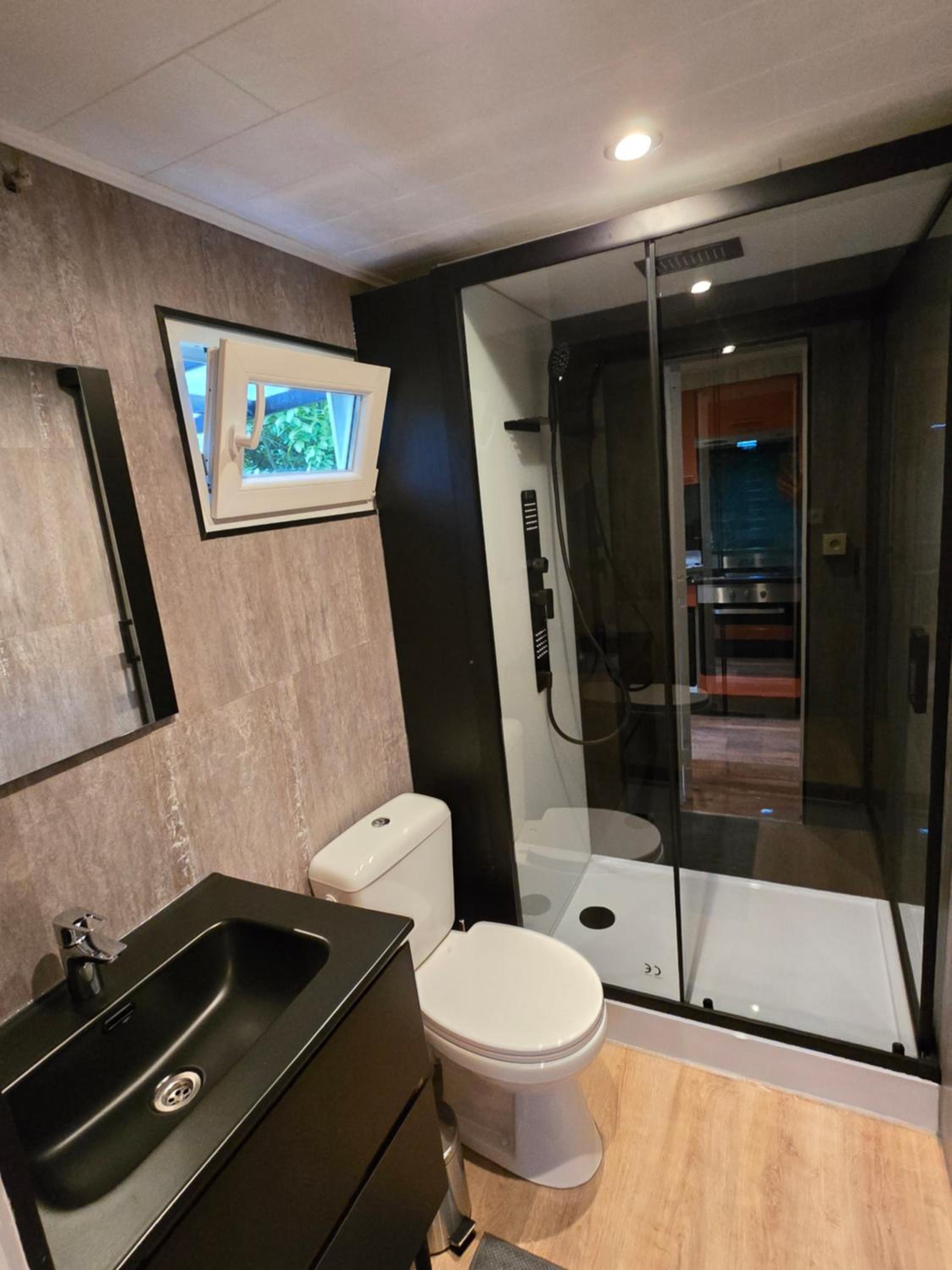 Tiny Lodge met prive Jacuzzi
