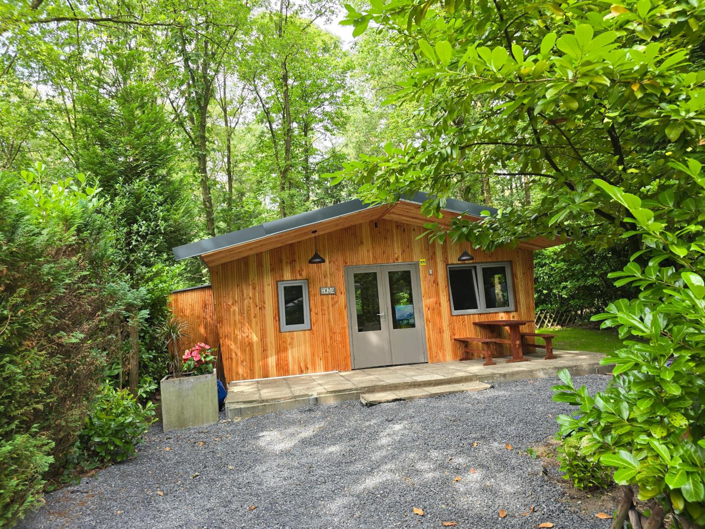 Tiny Lodge met prive Jacuzzi