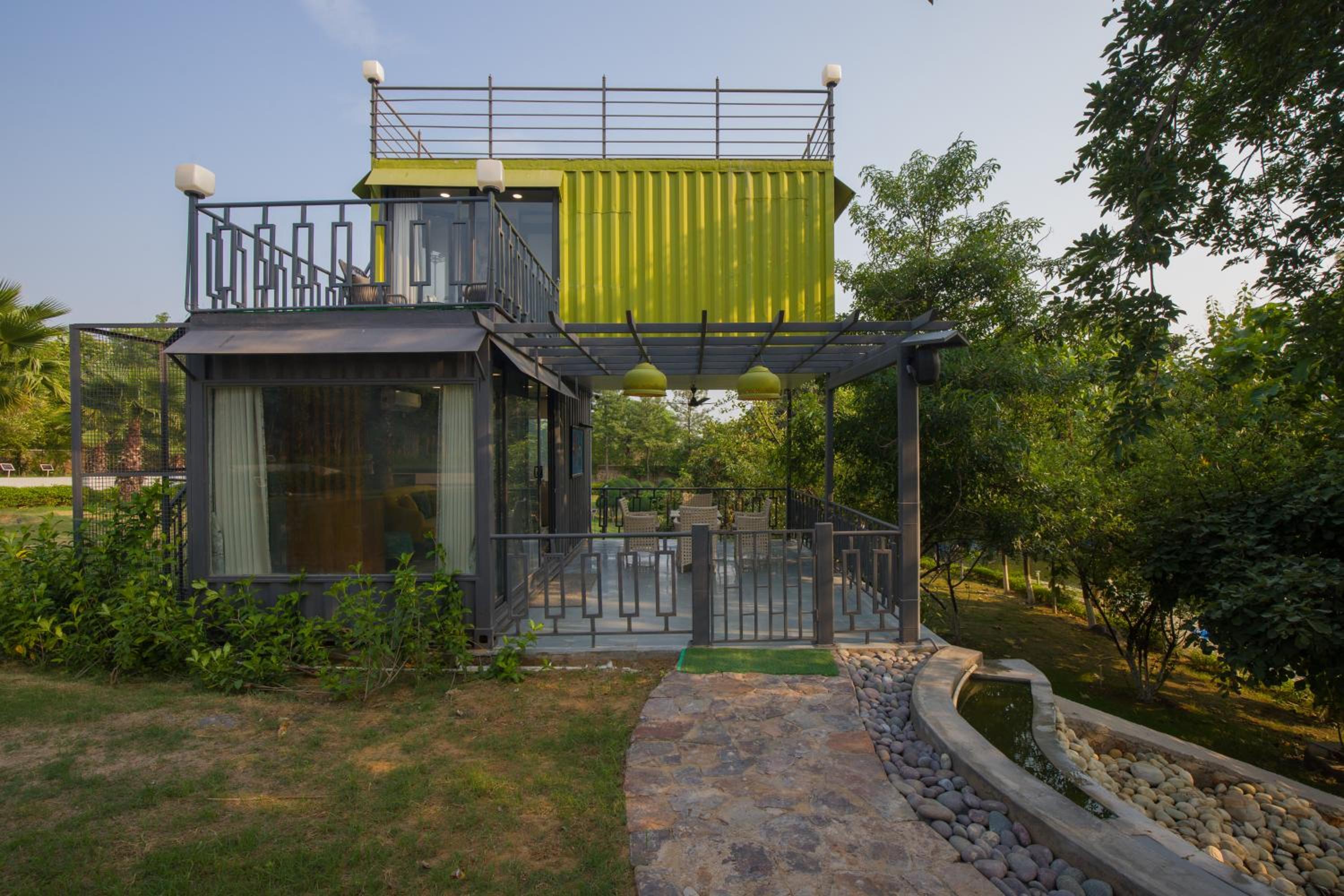 Elivaas 5 BHK with Pool, Tents & Pond - Kaimalgarh Farmstay view 2