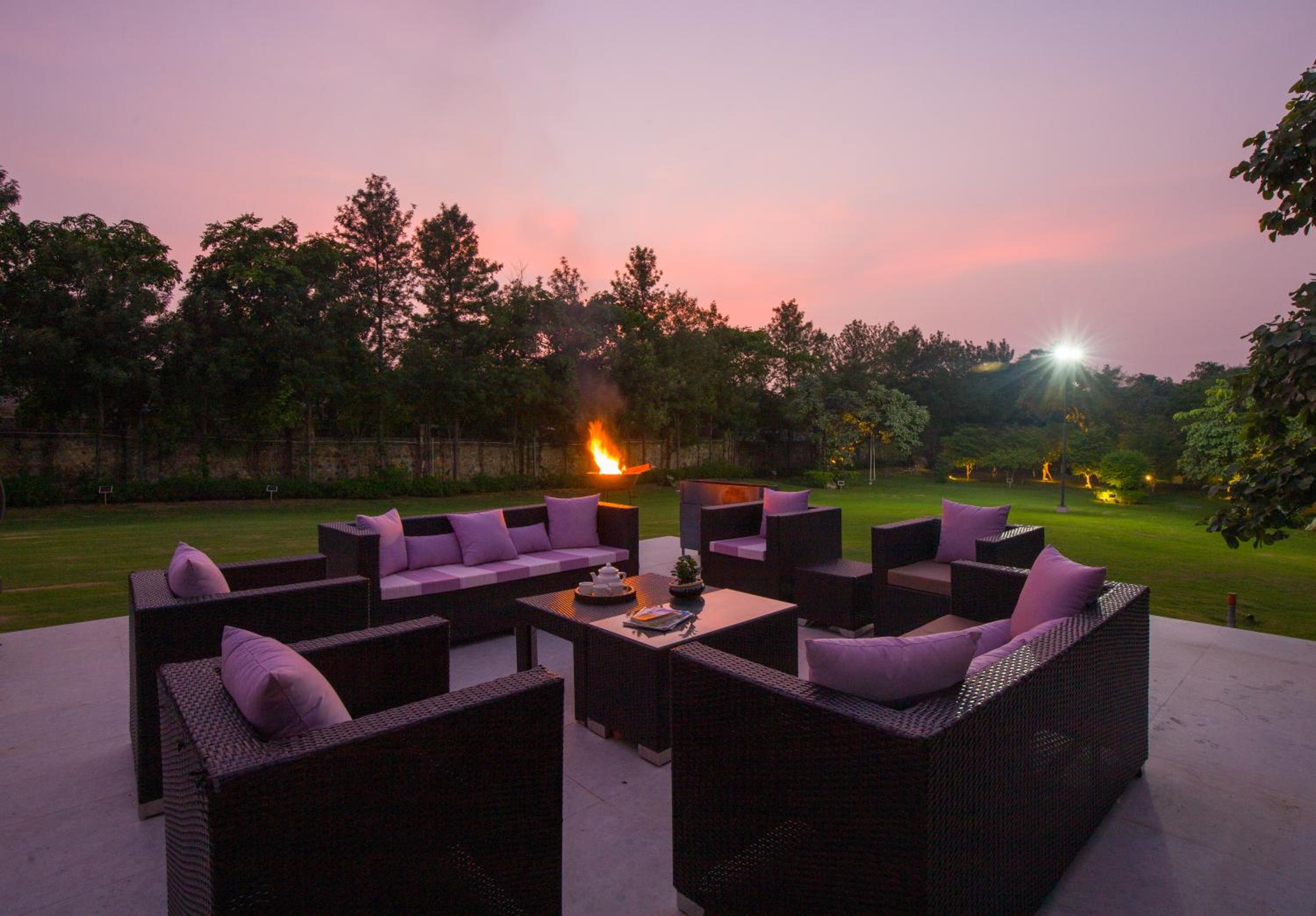 Elivaas 5 BHK with Pool, Tents & Pond - Kaimalgarh Farmstay view 5