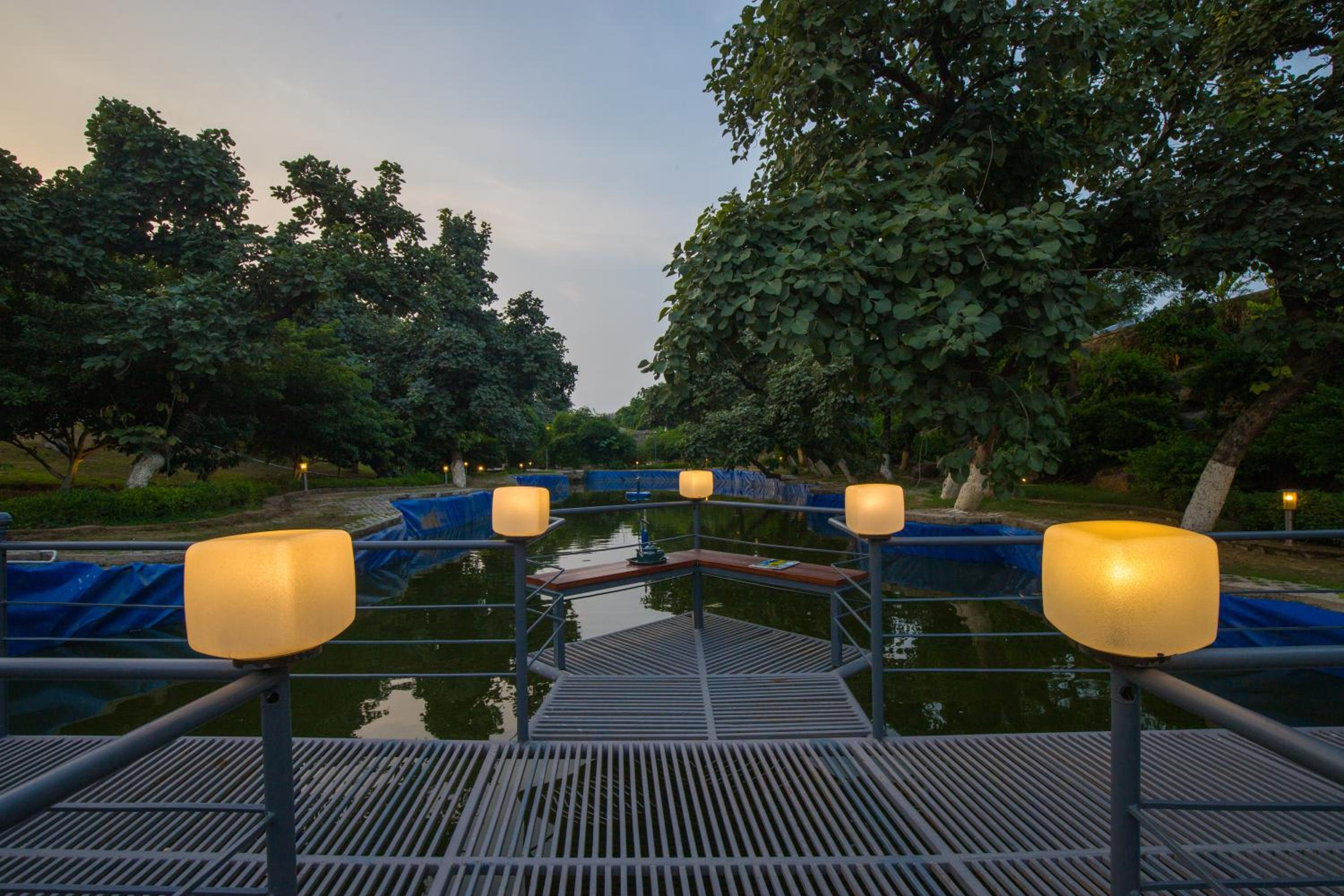 Elivaas 5 BHK with Pool, Tents & Pond - Kaimalgarh Farmstay view 4