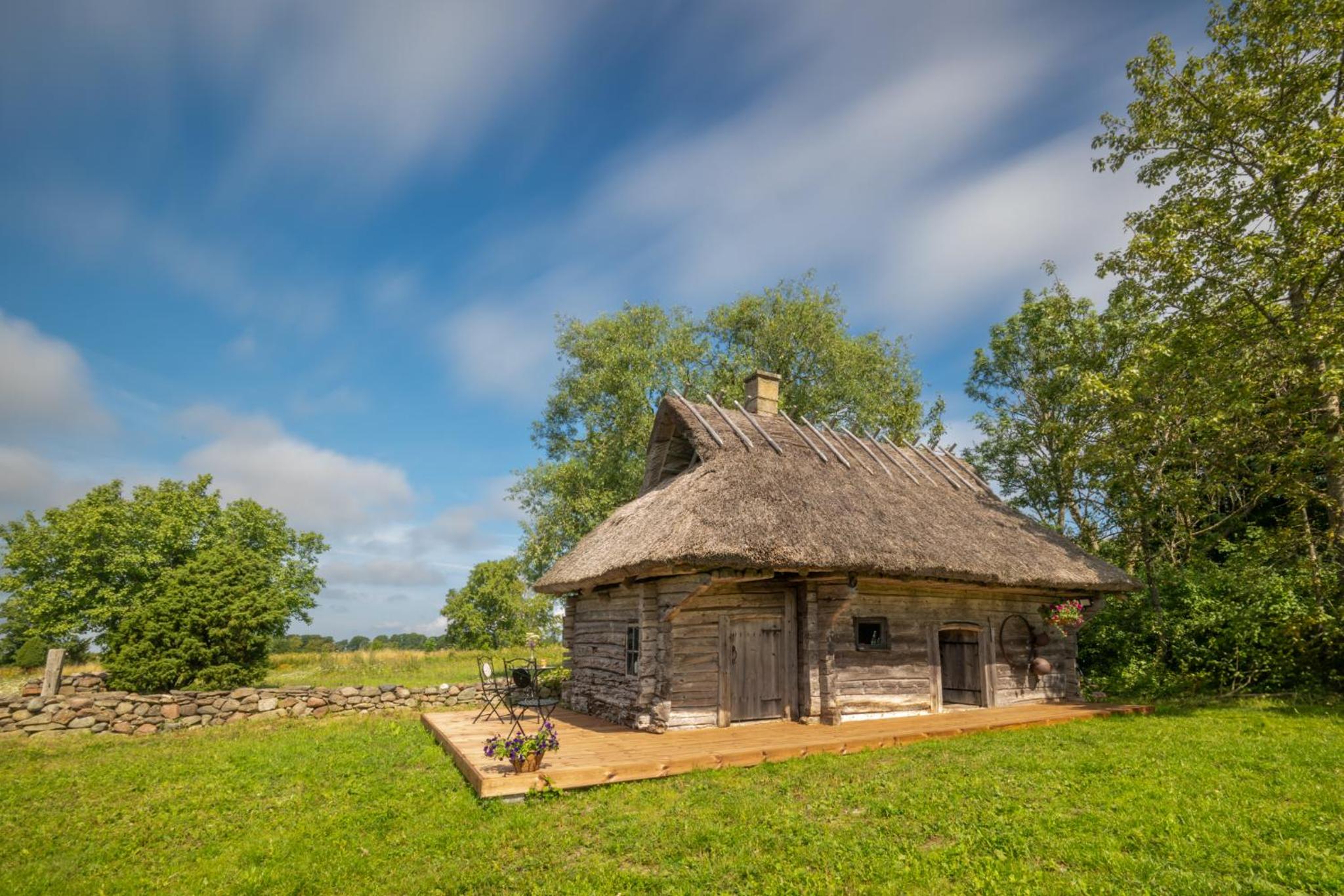Privaatne glamping, saun ja köögiga maja mere kaldal