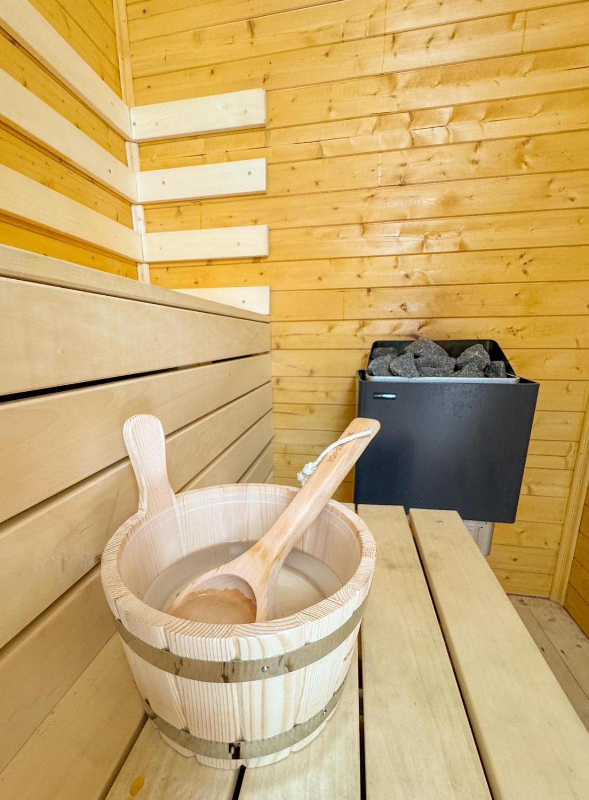 Cottage with a hot tub view 3