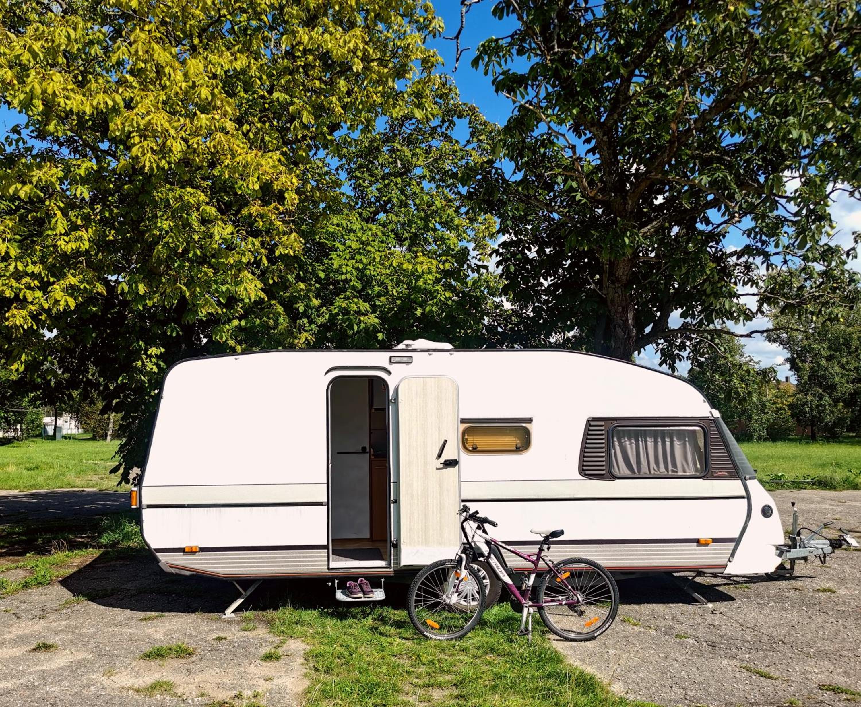 Camperliepaja close by the beach view 2