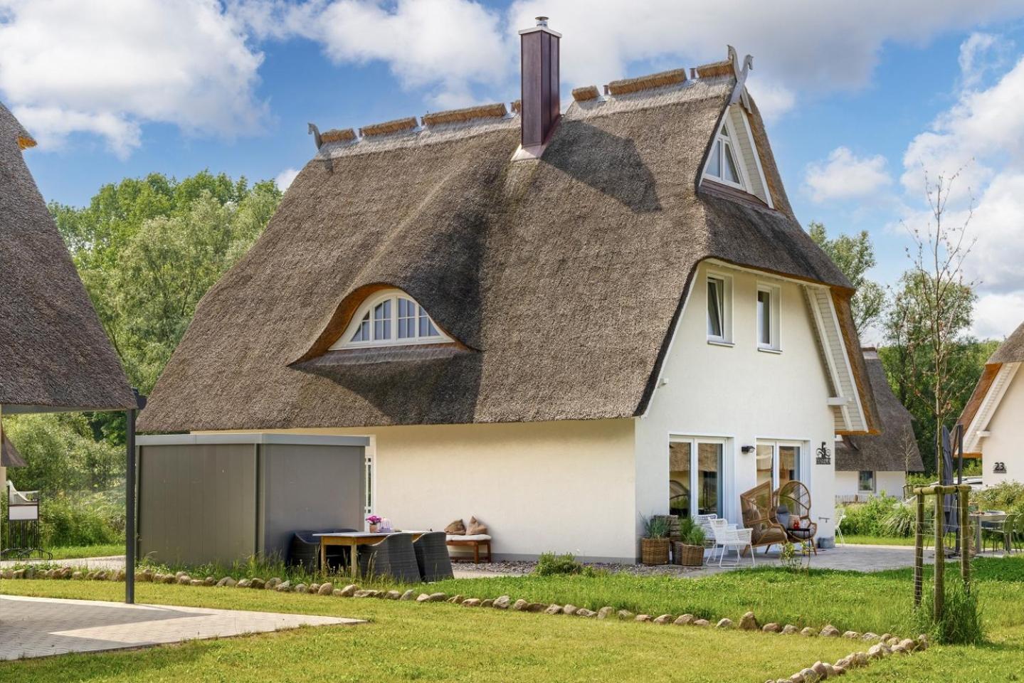 Wanderfalke - Ferienhaus mit Kamin und Sauna für 8 Personen