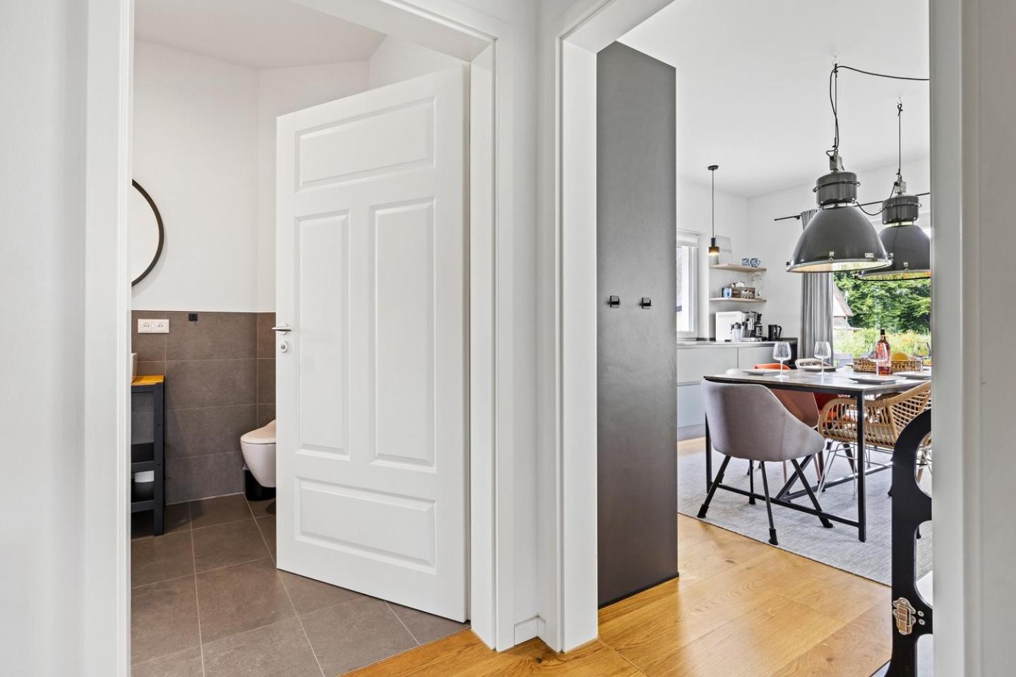 Wanderfalke - Ferienhaus mit Kamin und Sauna für 8 Personen