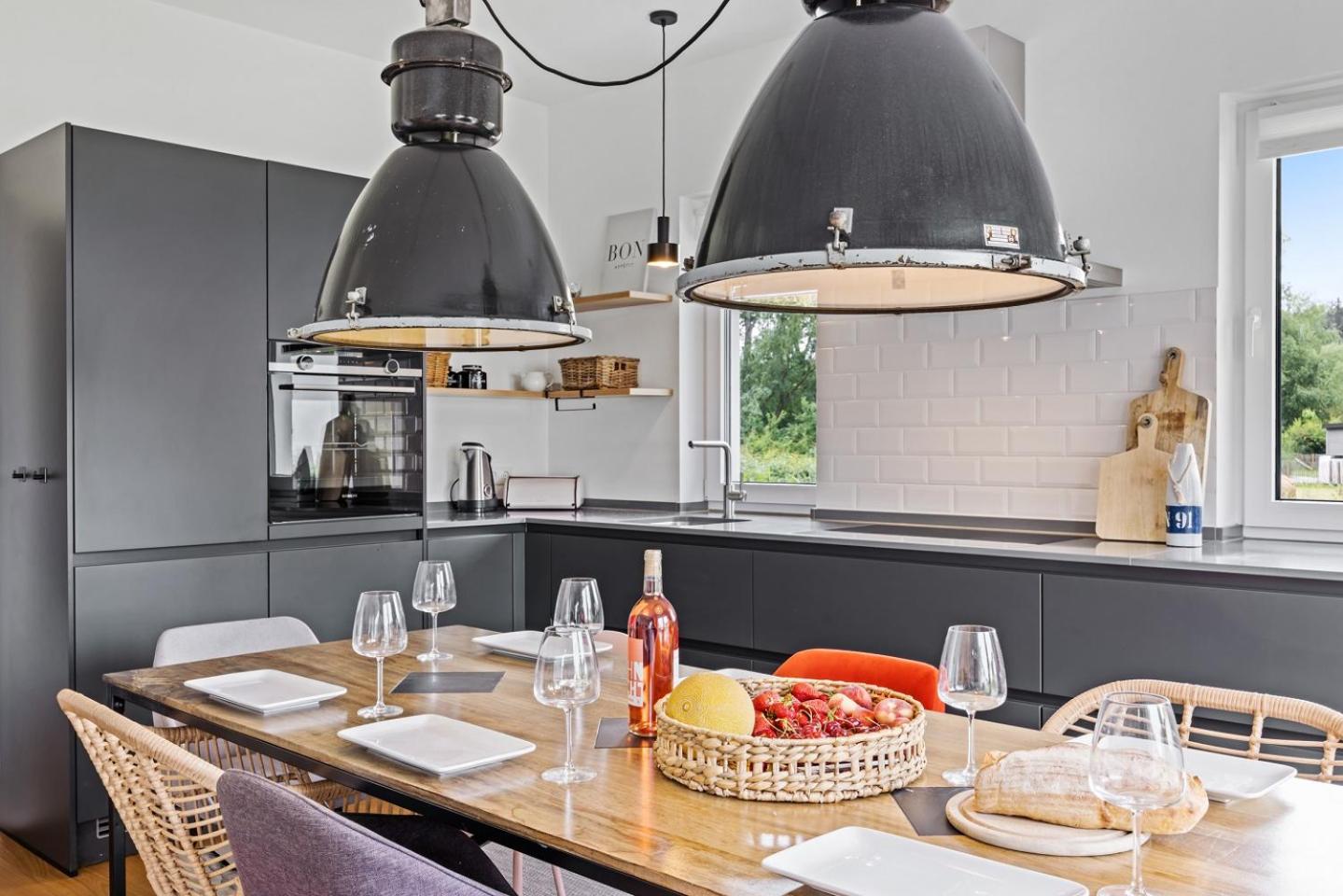 Wanderfalke - Ferienhaus mit Kamin und Sauna für 8 Personen